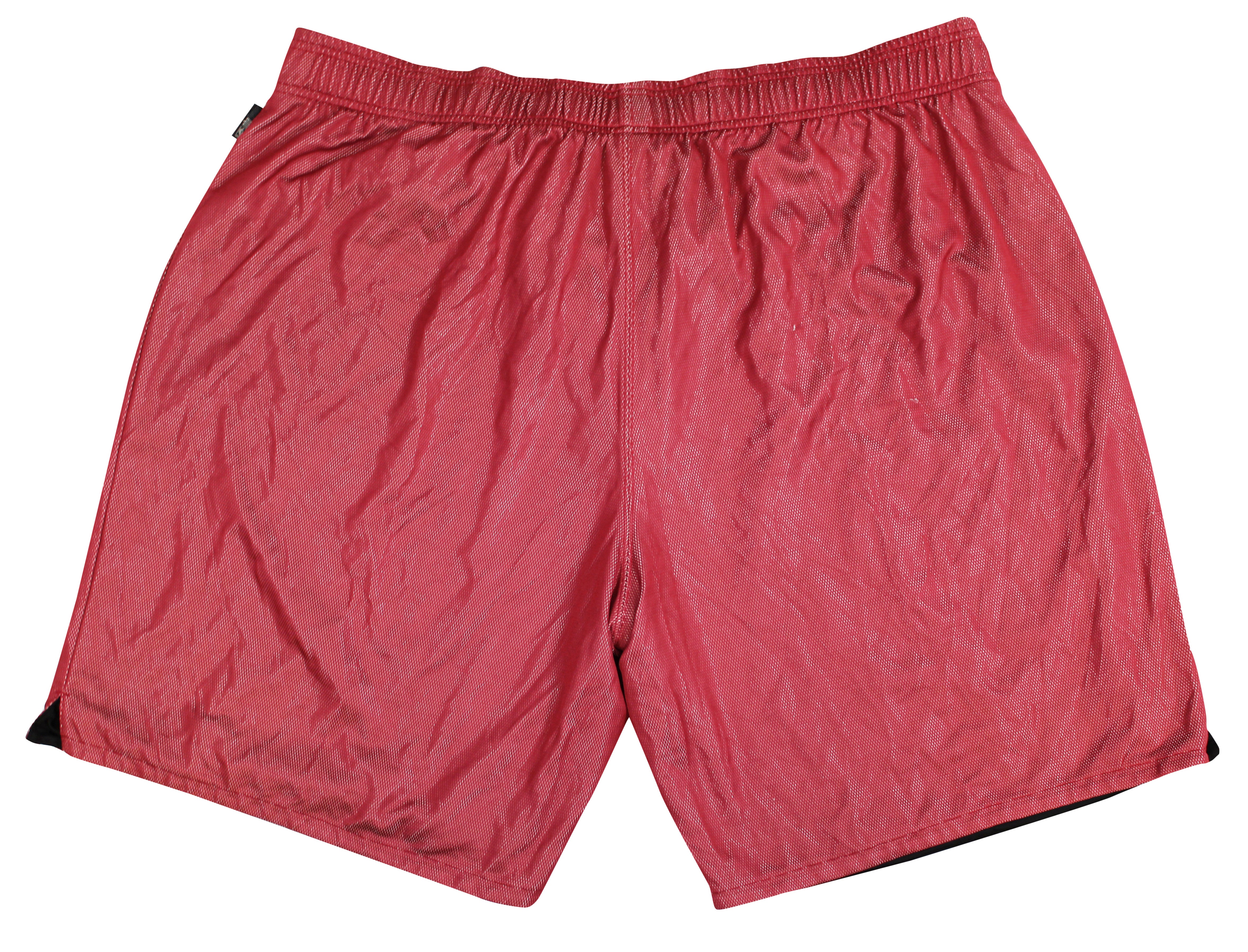 Cavaliers Shaquille O'Neal Signed Red Adidas Practice Shorts BAS Wit #2W958086