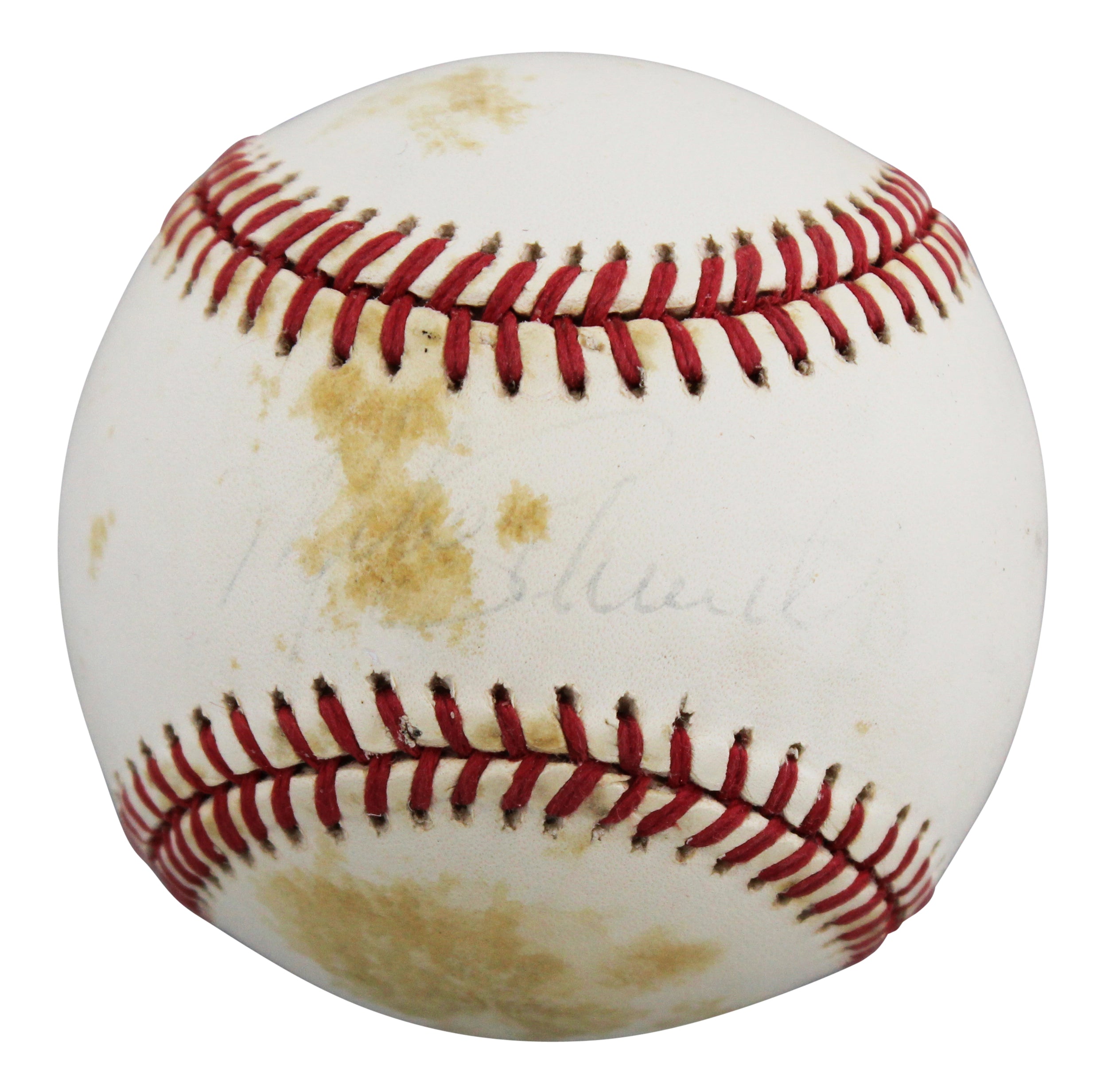 Phillies Mike Schmidt Authentic Signed William White ONL Baseball BAS #BU64177