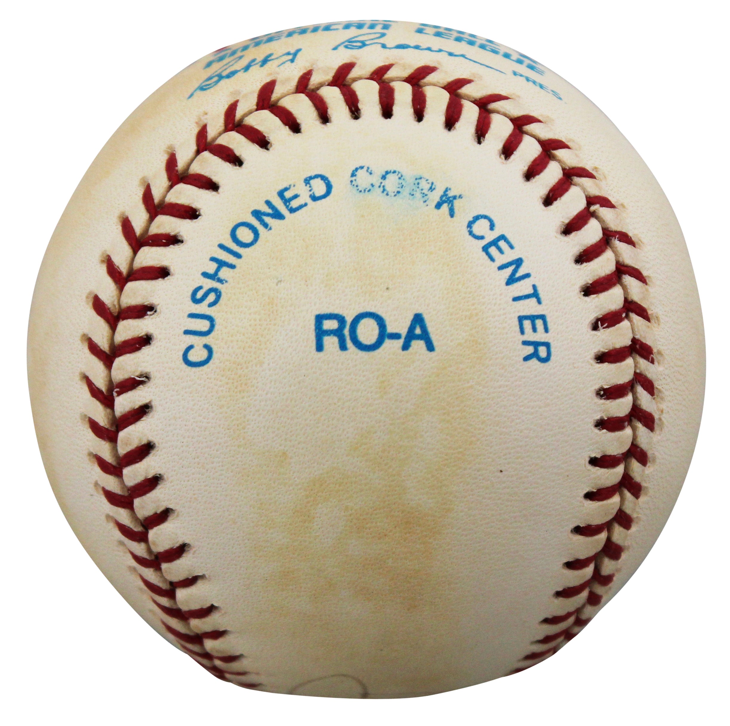 Giants Gaylord Perry Authentic Signed Bobby Brown OAL Baseball BAS #BW89048