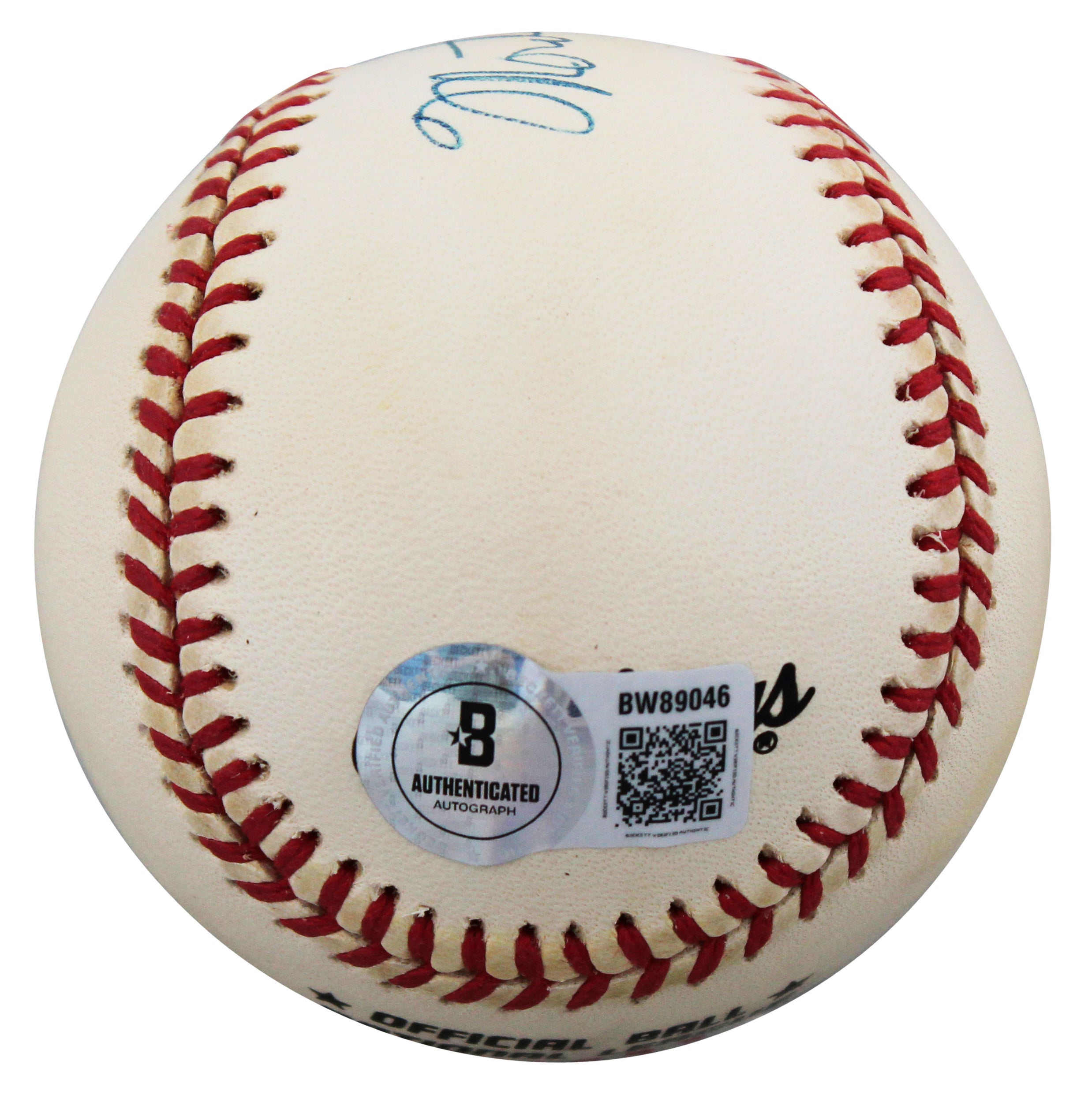 Giants Monte Irvin Authentic Signed Leonard Coleman ONL Baseball BAS #BW89046