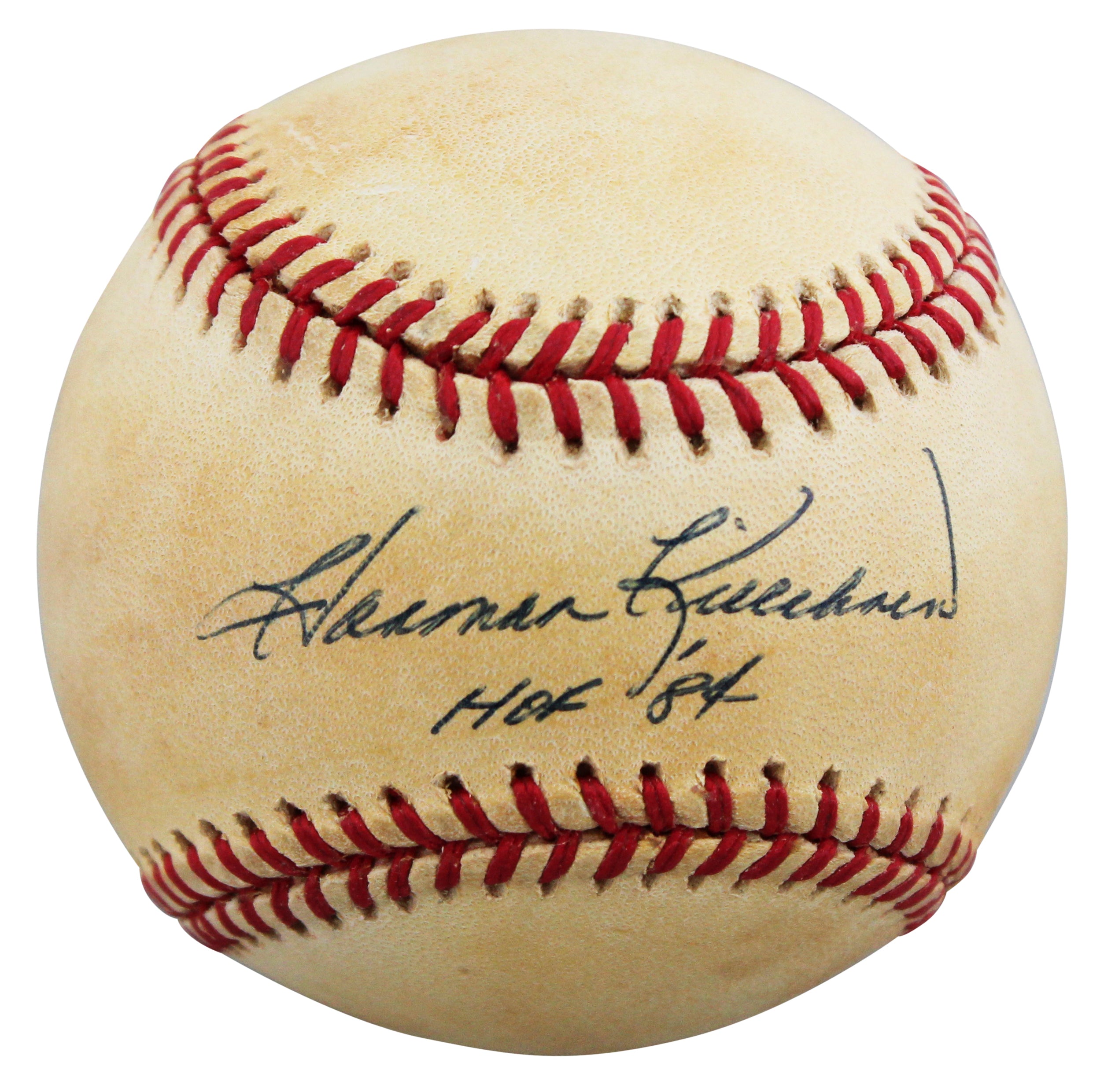 Twins Harmon Killebrew "HOF 84" Signed Gene Budig OAL Baseball BAS #BW89079