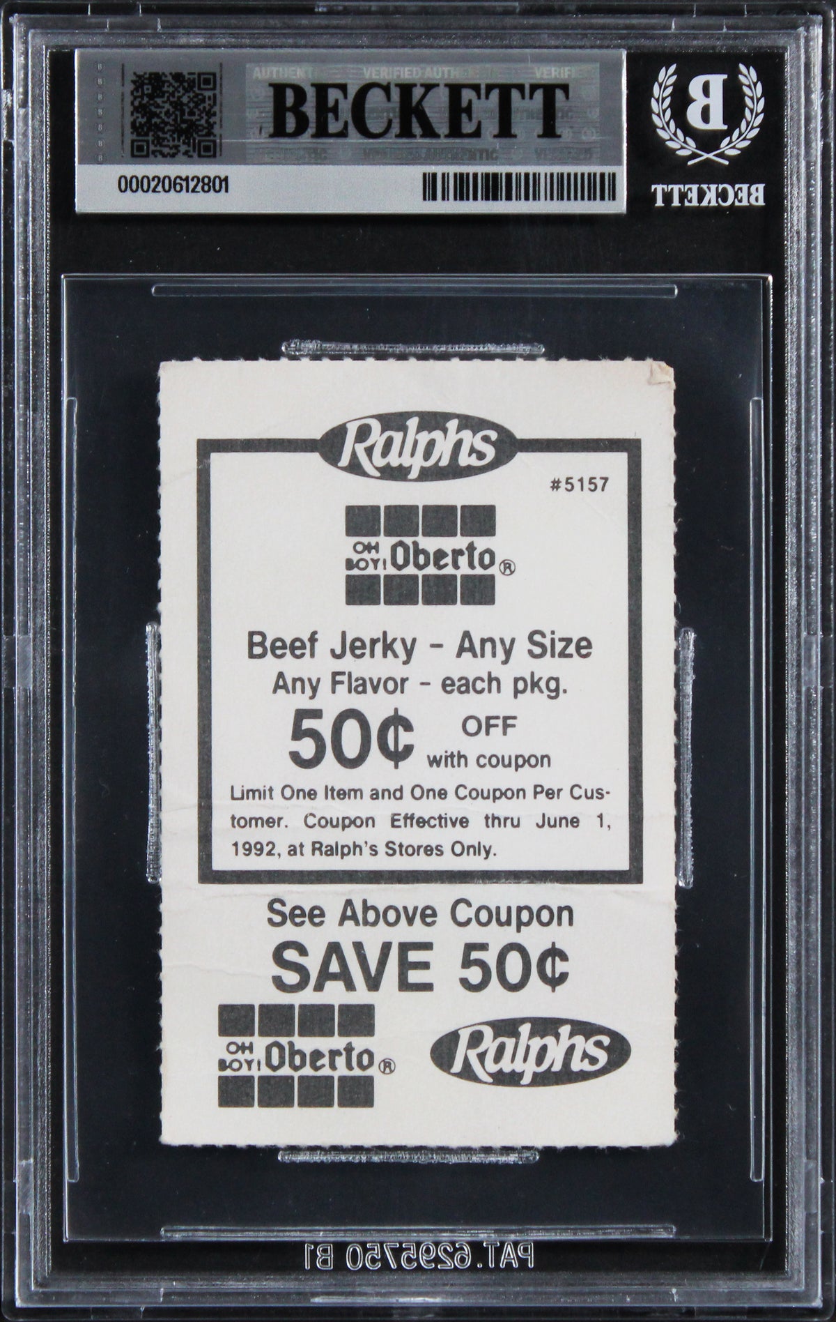 Lakers Magic Johnson Signed 2/16/92 #32 Jersey Retirement Ticket Stub BAS Slab