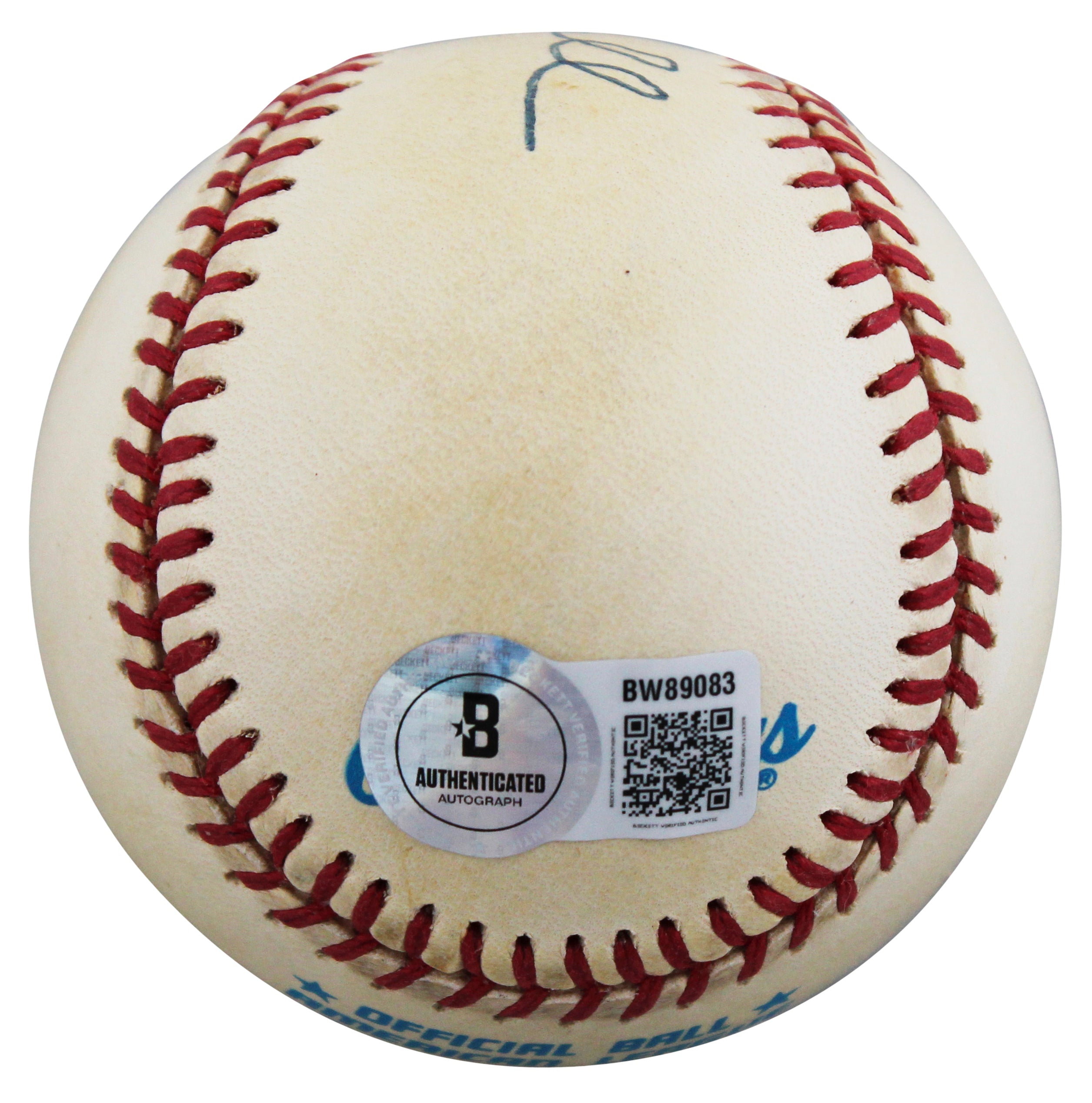 Red Sox Rick Ferrell Authentic Signed Bobby Brown OAL Baseball BAS #BW89083