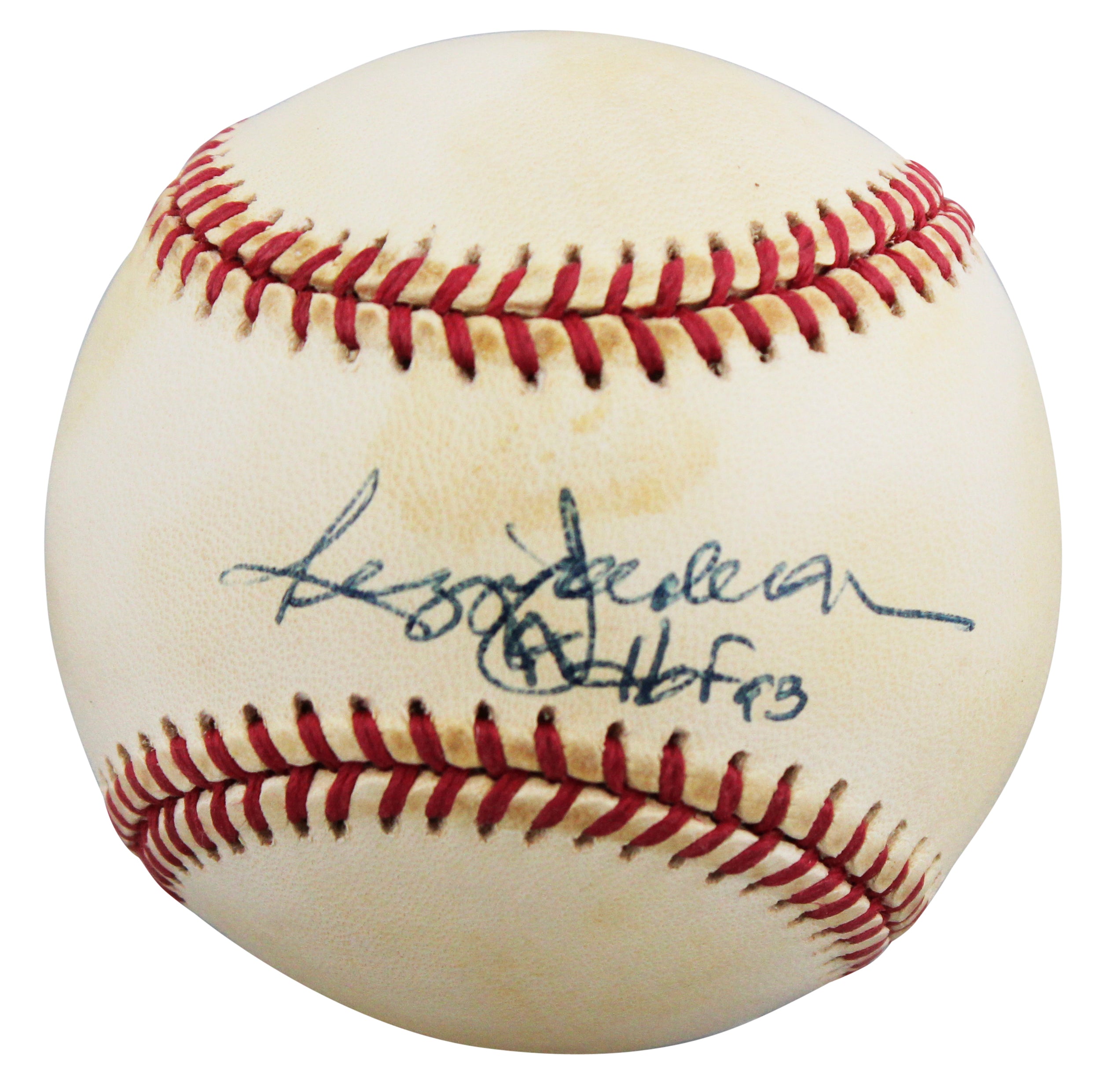 Athletics Reggie Jackson "HOF 93" Signed Bobby Brown OAL Baseball BAS #BW89084
