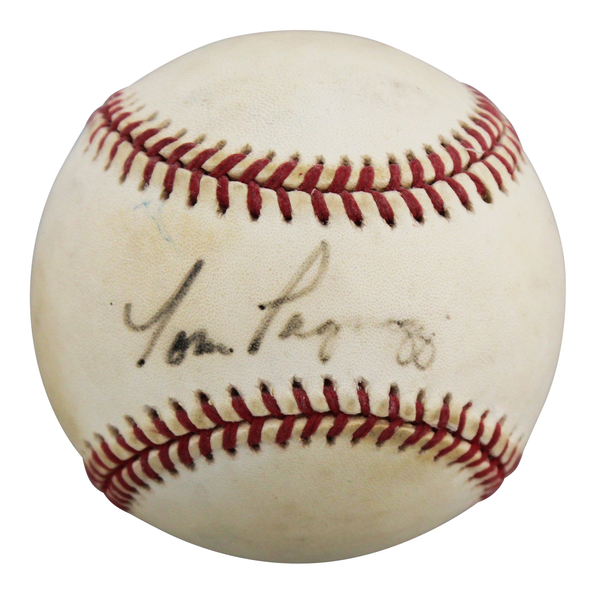 Cardinals Tom Pagnozzi Authentic Signed  Coleman ONL Baseball BAS #BU64186