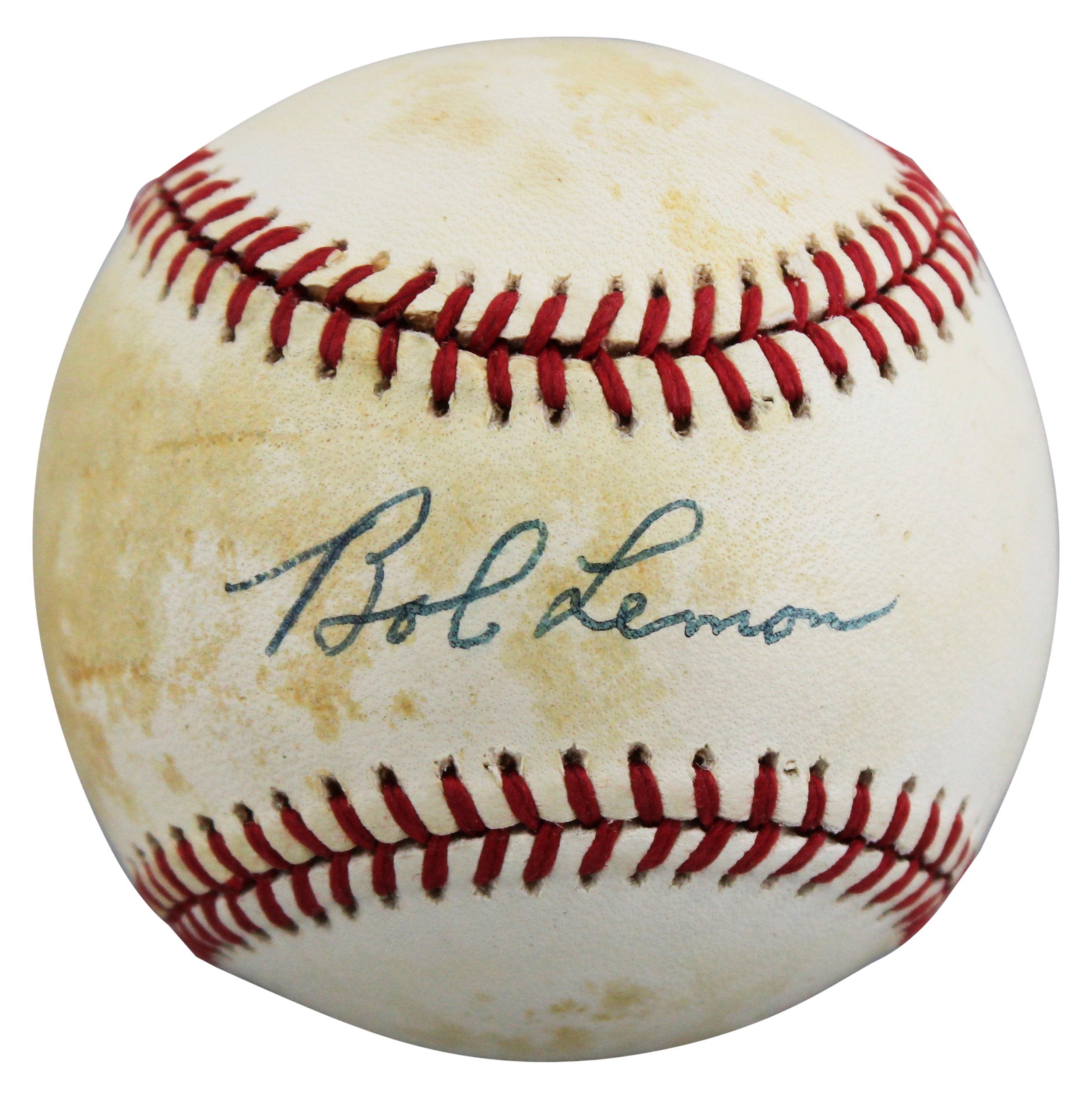 Indians Bob Lemon Authentic Signed Bobby Brown OAL Baseball BAS #BW89066