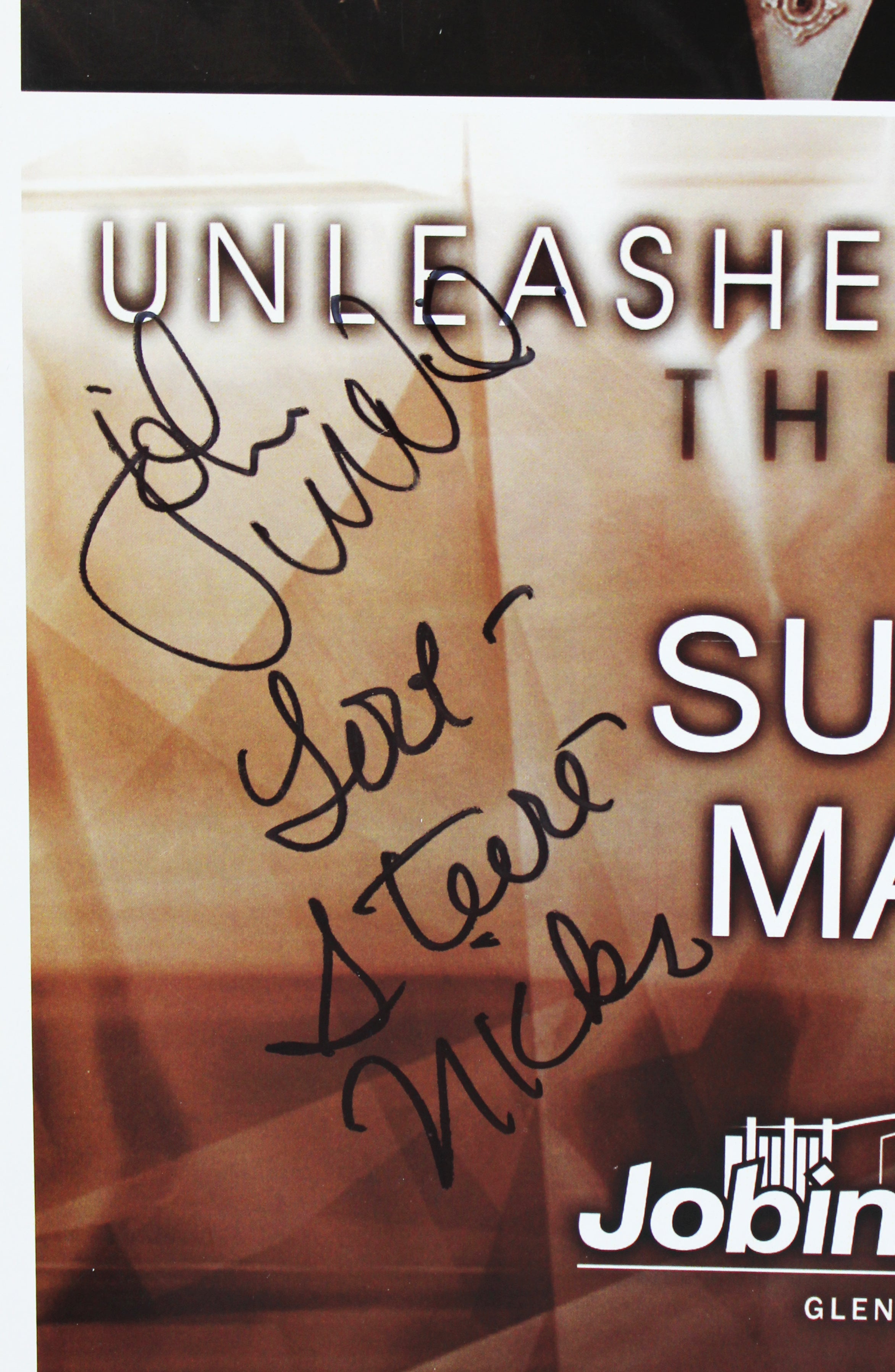 Fleetwood Mac (4) Nicks, Fleetwood, McVie +1 Signed 11x17 2009 Tour Poster JSA