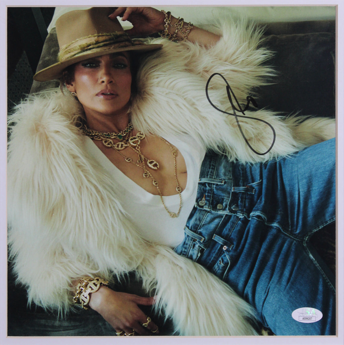 Jennifer Lopez Signed & Framed This Is Me...Now Album Flat BAS #AG010165