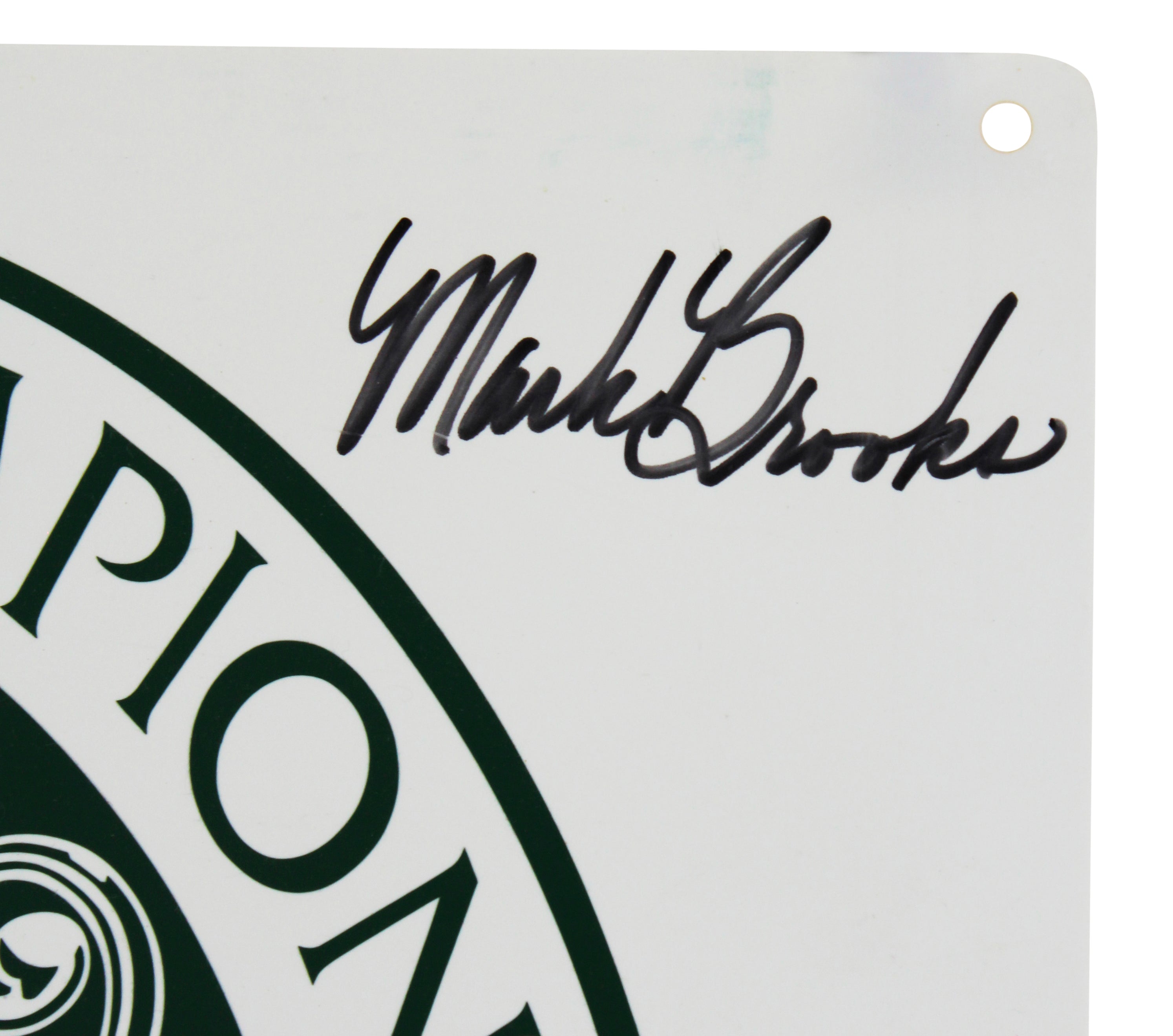Mark Brooks Signed 12.5x12.5 78th PGA Championship Valhalla Sign BAS #BU55063