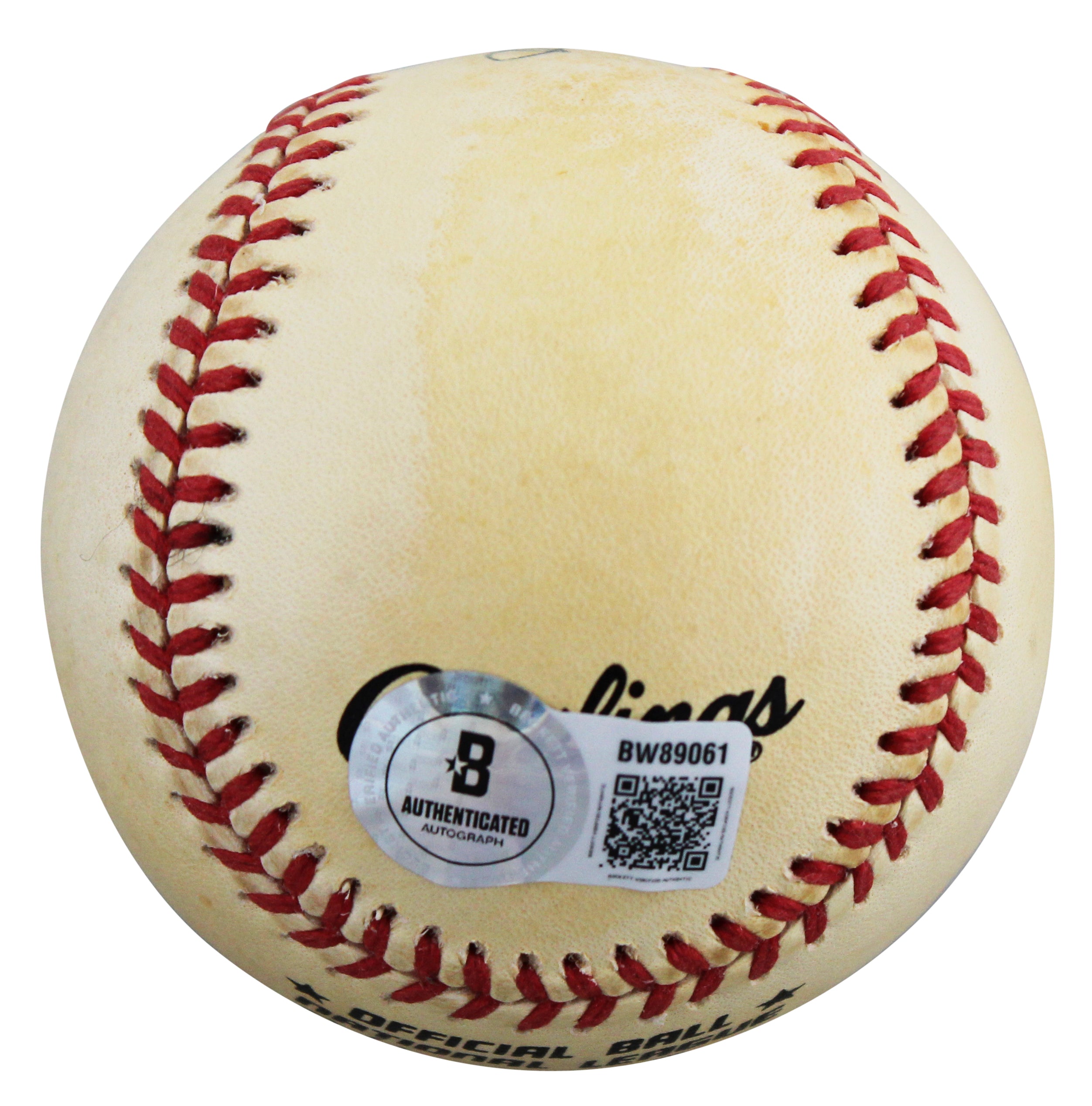 Phillies Mike Schmidt Authentic Signed William White ONL Baseball BAS #BW89061