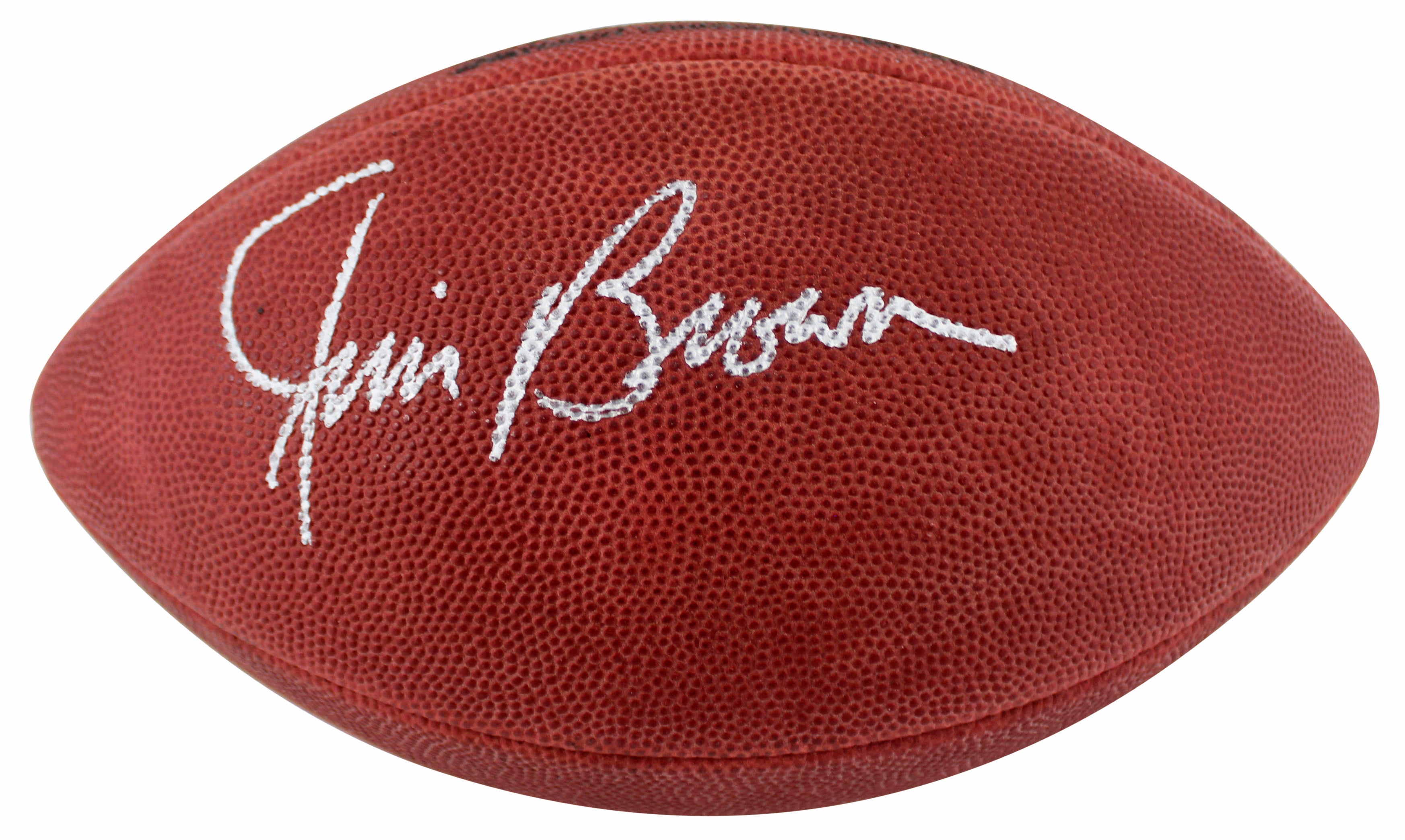 Browns Jim Brown Authentic Signed Wilson Official Nfl Football PSA/DNA #X84090