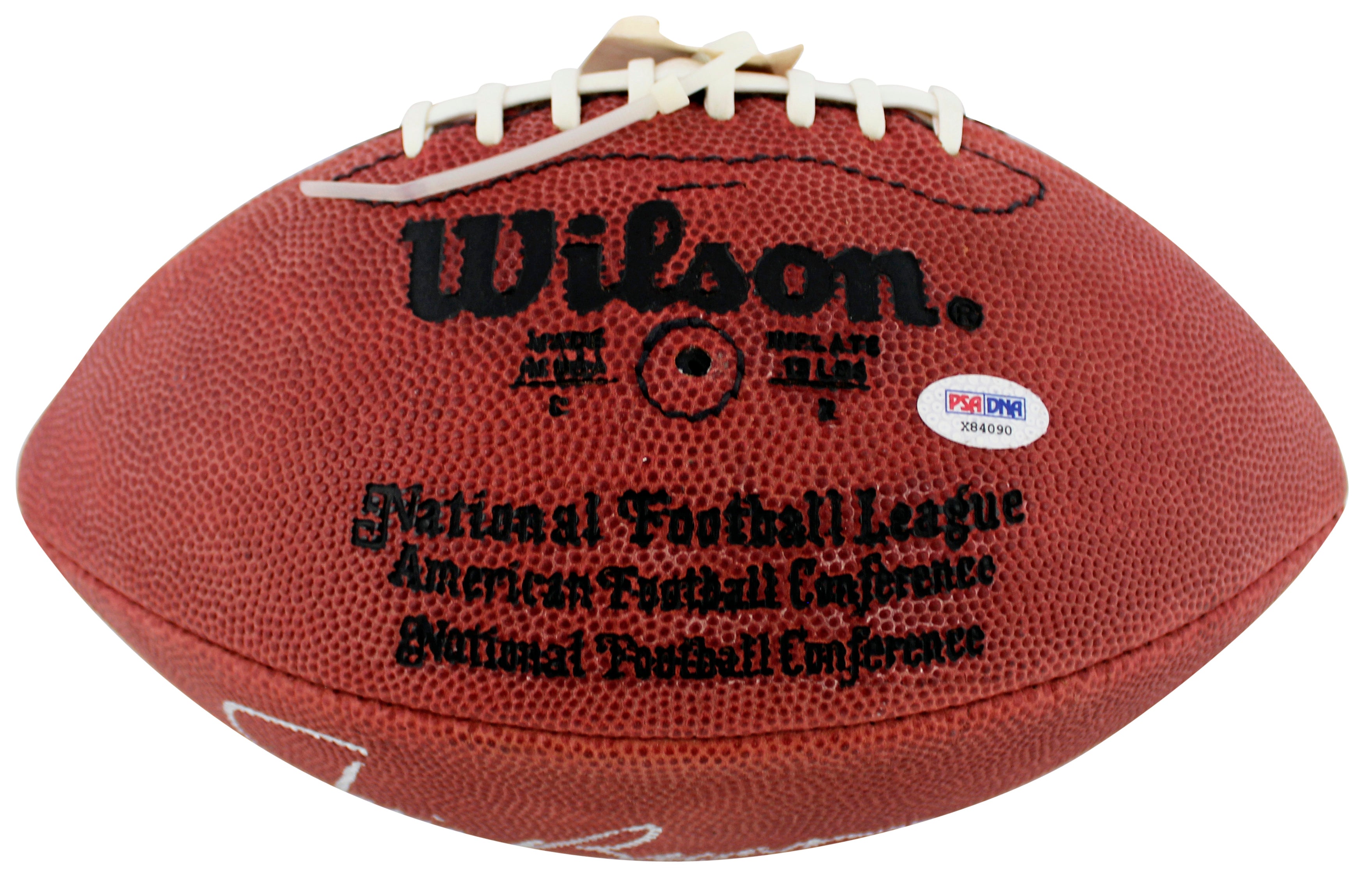 Browns Jim Brown Authentic Signed Wilson Official Nfl Football PSA/DNA #X84090