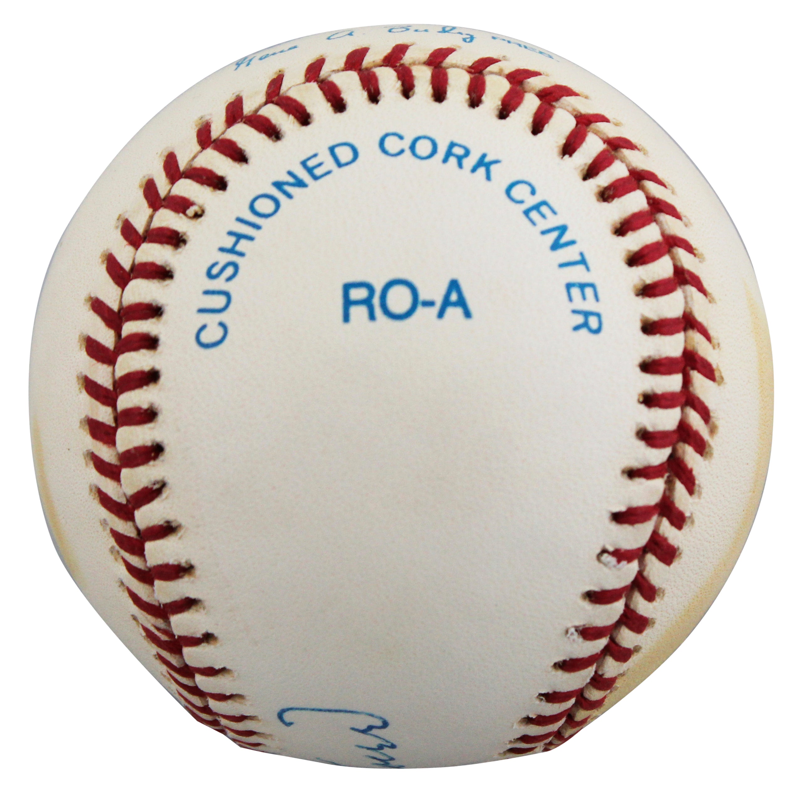 Red Sox Bobby Doerr Authentic Signed Gene Budig OAL Baseball BAS #BW89054