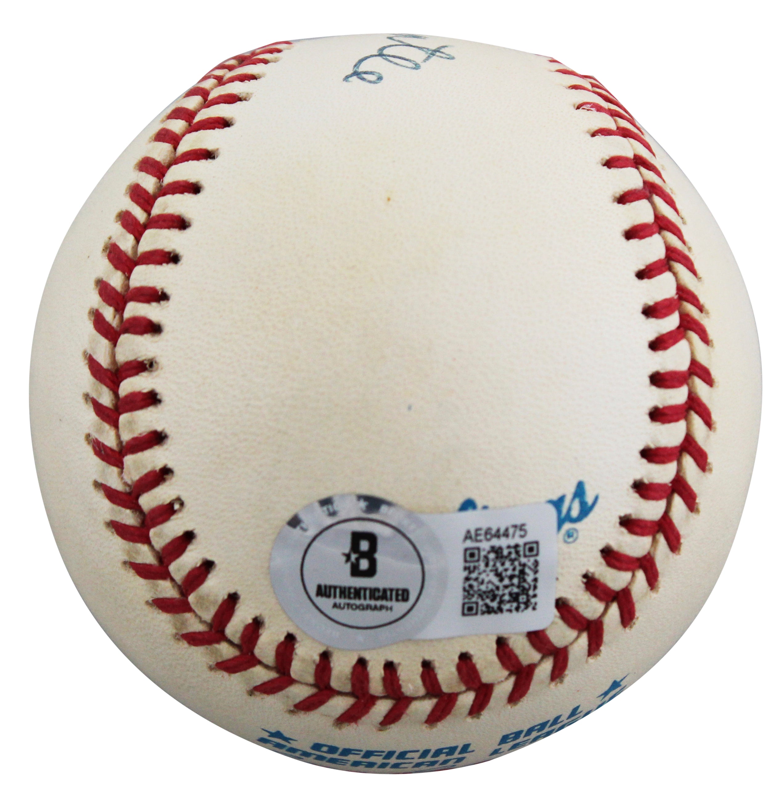 Yankees Mickey Mantle Authentic Signed Bobby Brown OAL Baseball BAS #AE64475