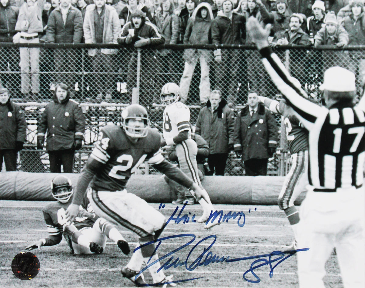 Cowboys Drew Pearson "Hail Mary" Signed 8x10 Framed Photo BAS #AG010150