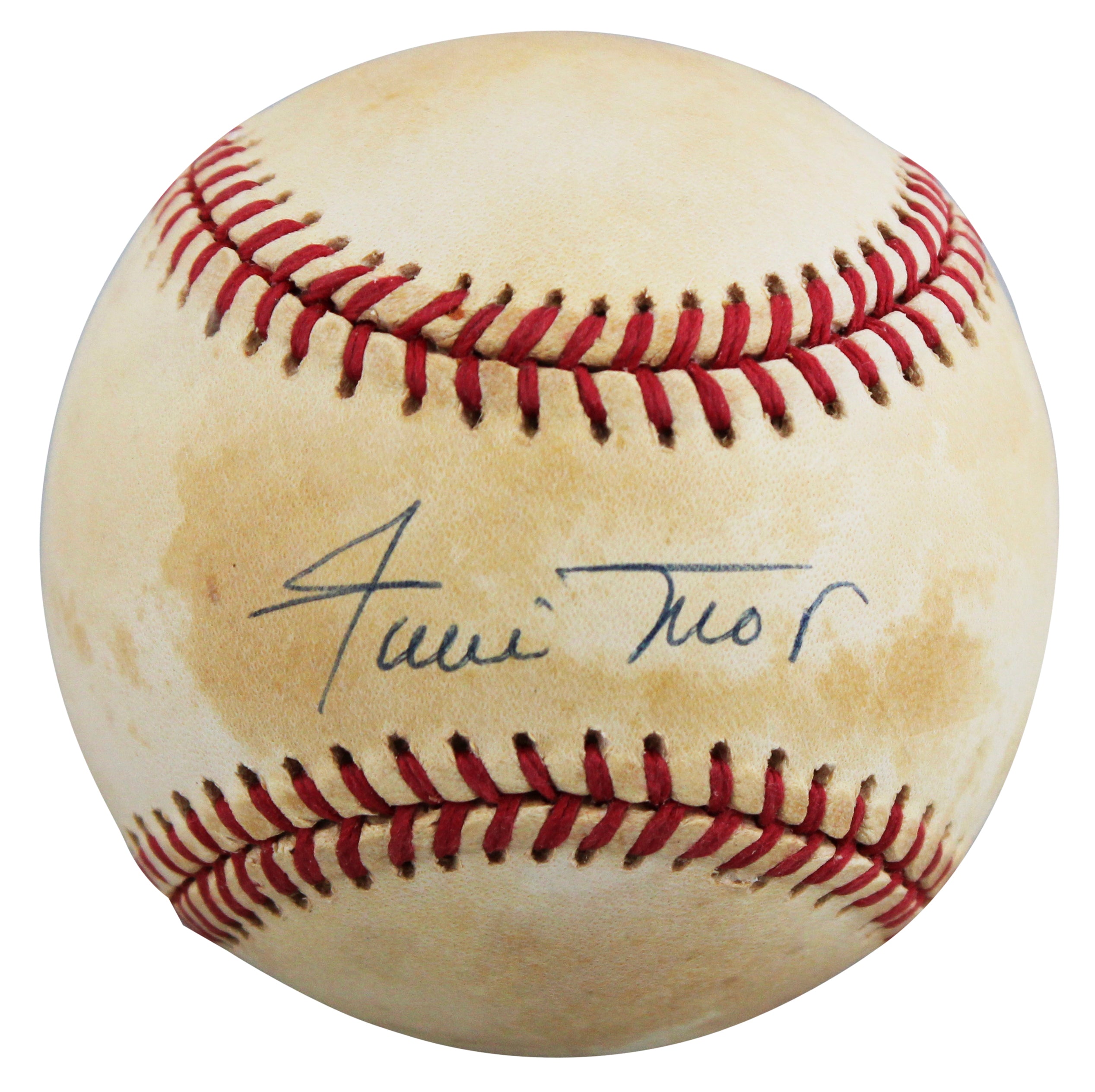 Giants Willie Mays Authentic Signed William White ONL Baseball BAS #AE64477