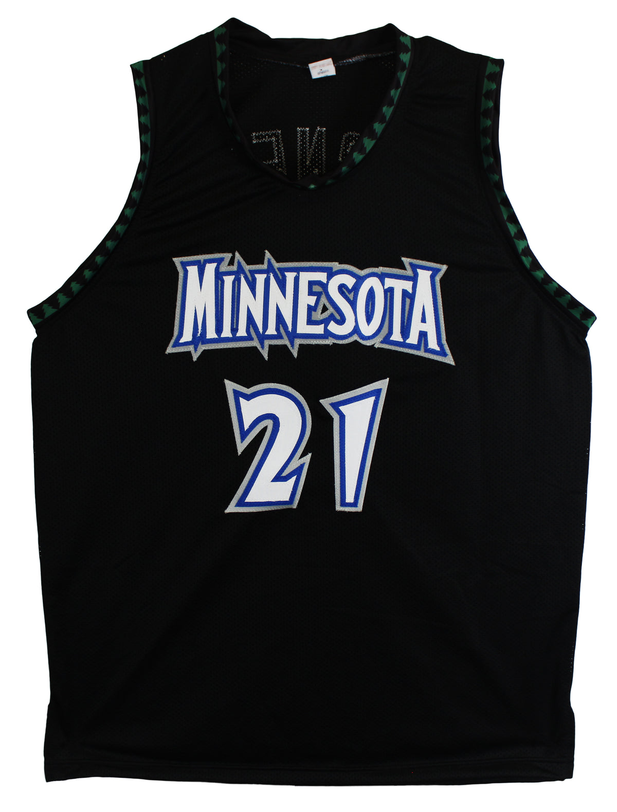 Kevin Garnett Authentic Signed Black Pro Style Jersey Autographed PSA/DNA