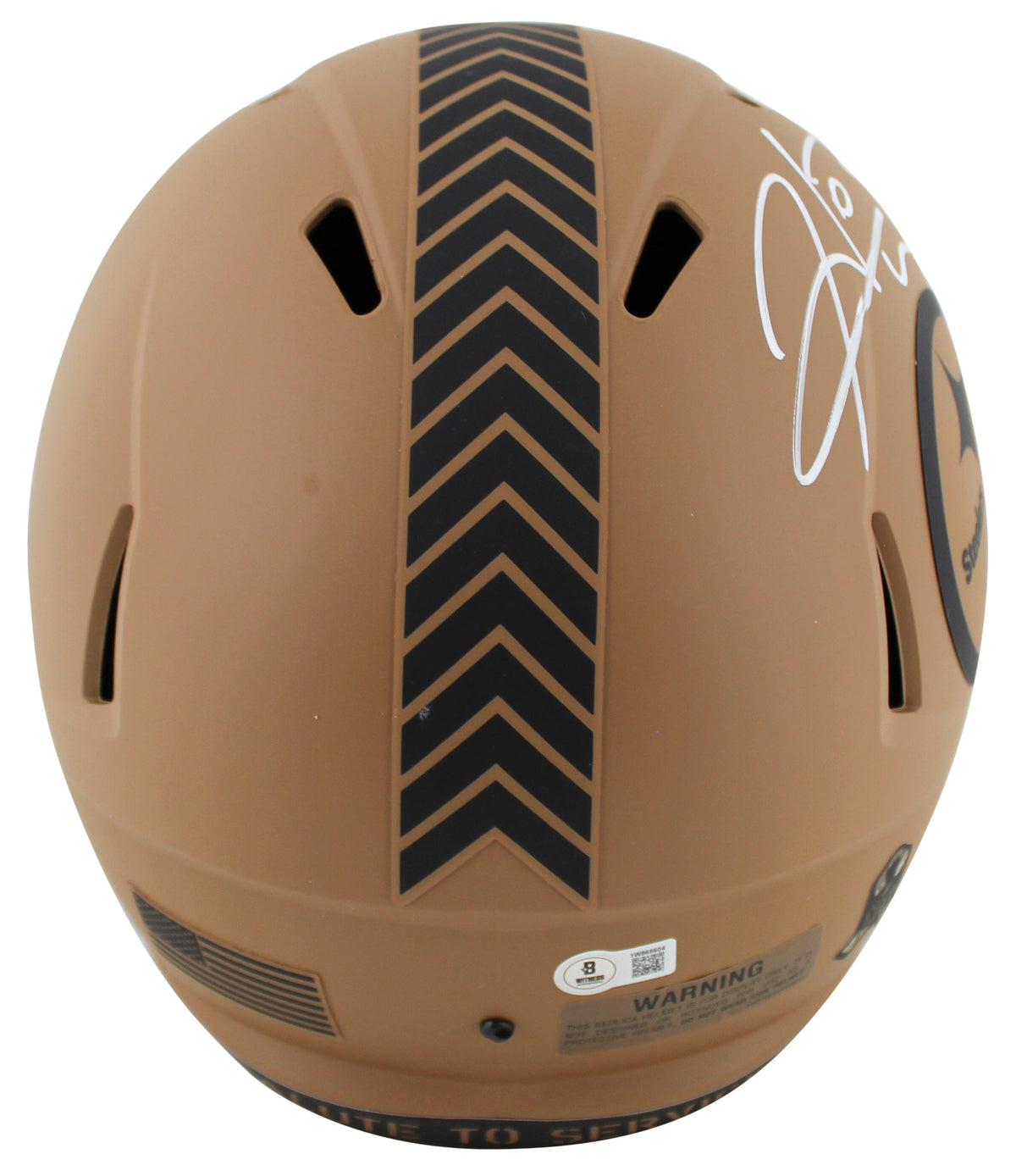 Steelers Hines Ward Signed STS II Full Size Speed Rep Helmet BAS Witnessed