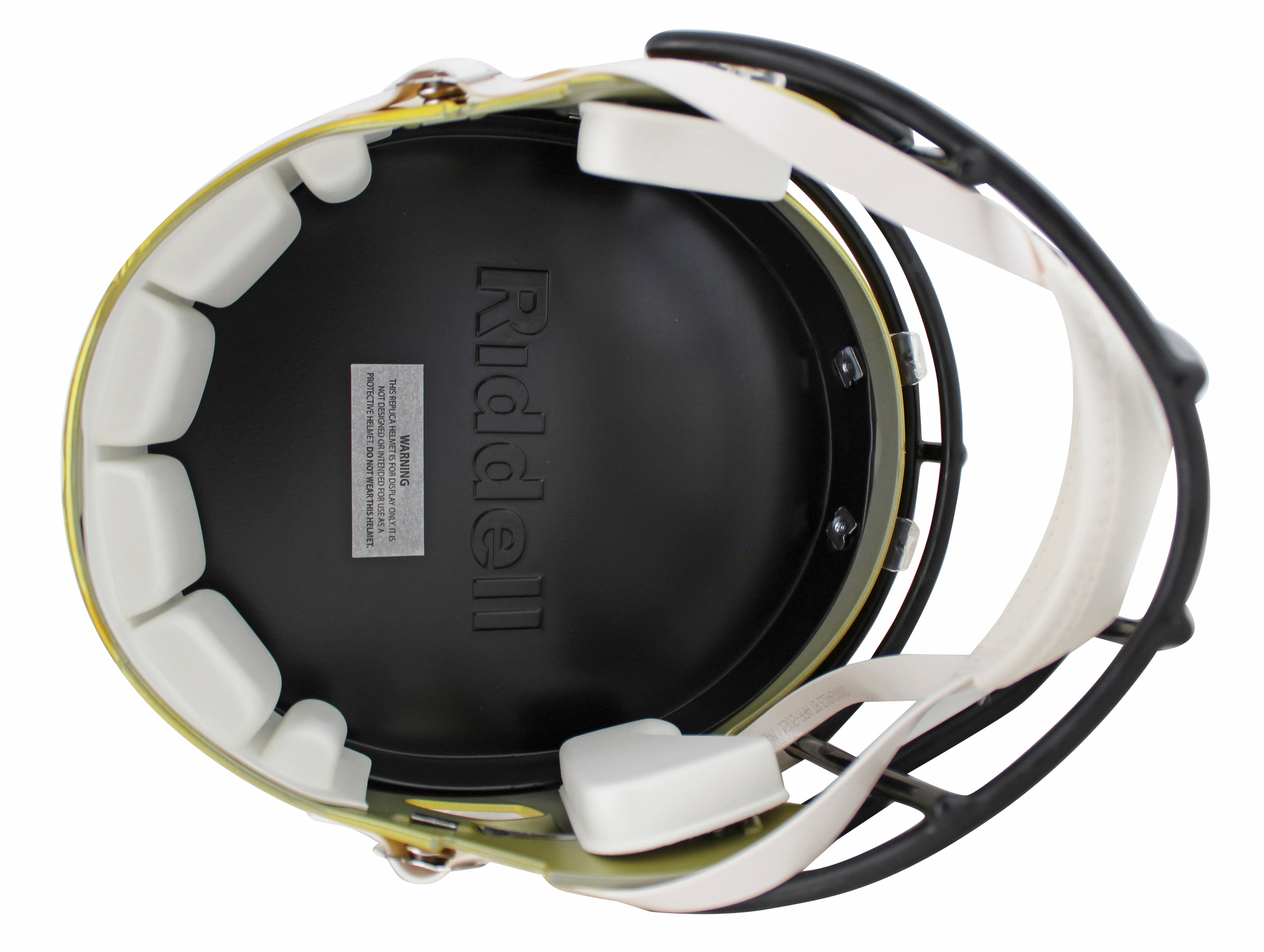 Steelers Hines Ward Signed Flash Full Size Speed Rep Helmet W/ Case BAS Witness