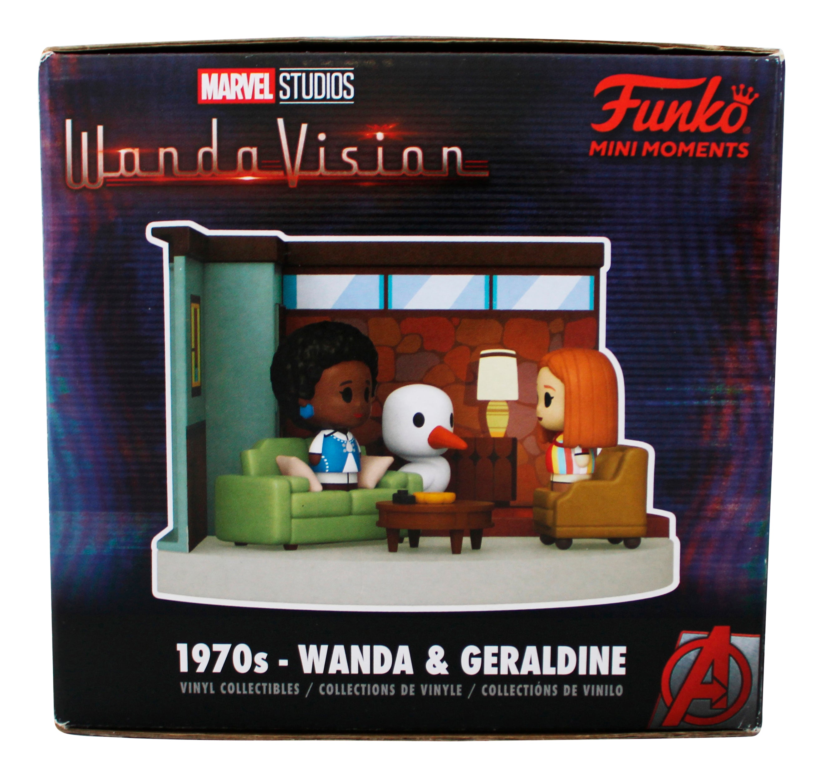 Elizabeth Olsen WandaVision Authentic Signed Funko Pop Vinyl Figure JSA #AF80605