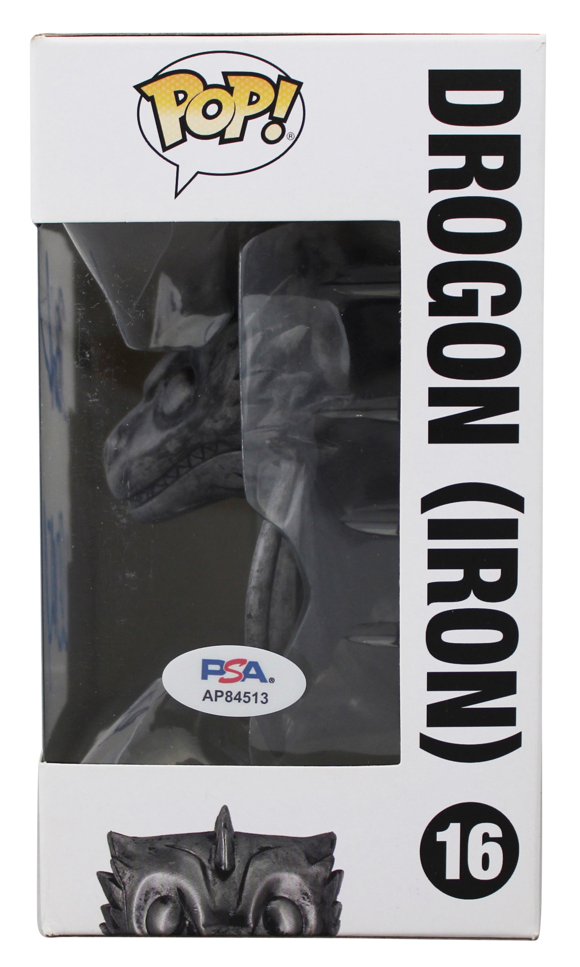 David Benioff & D.B. Weiss GOT Signed Drogon #16 Funko Pop Vinyl Figure PSA/DNA
