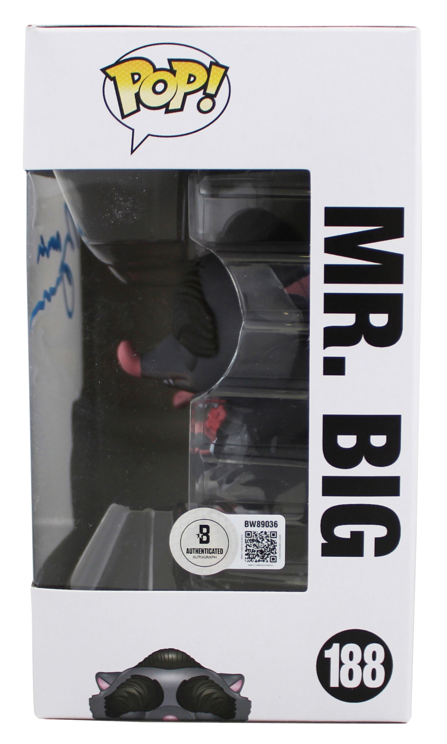 Maurice LaMarche Zootopia Signed Mr. Big #188 Funko Pop Figure BAS #BW89036