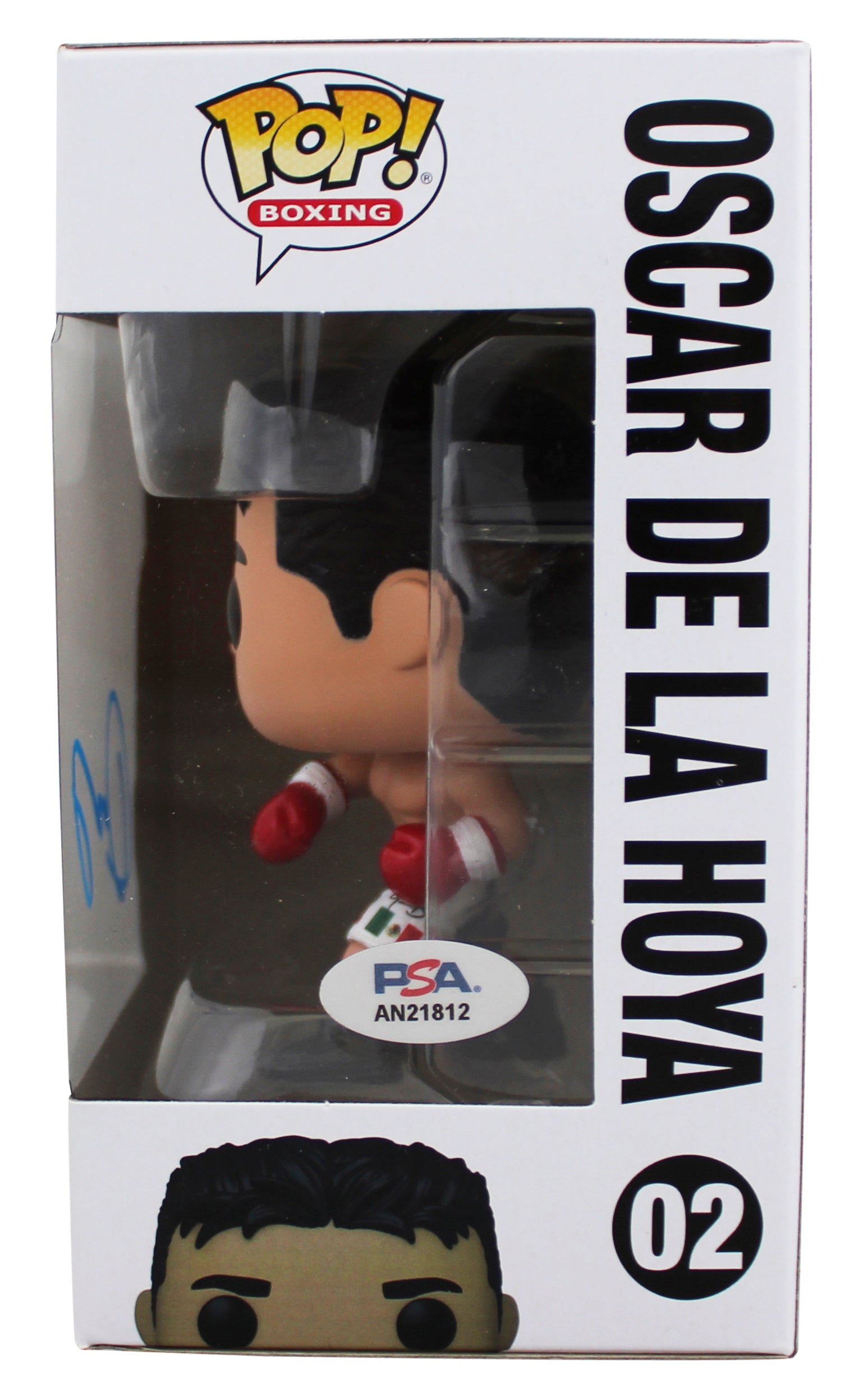 Oscar De La Hoya Boxing Authentic Signed #02 Funko Pop Vinyl Figure PSA/DNA
