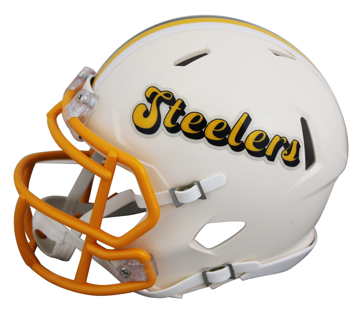 Steelers Hines Ward Authentic Signed Retro Speed Mini Helmet w/ Case BAS Witness