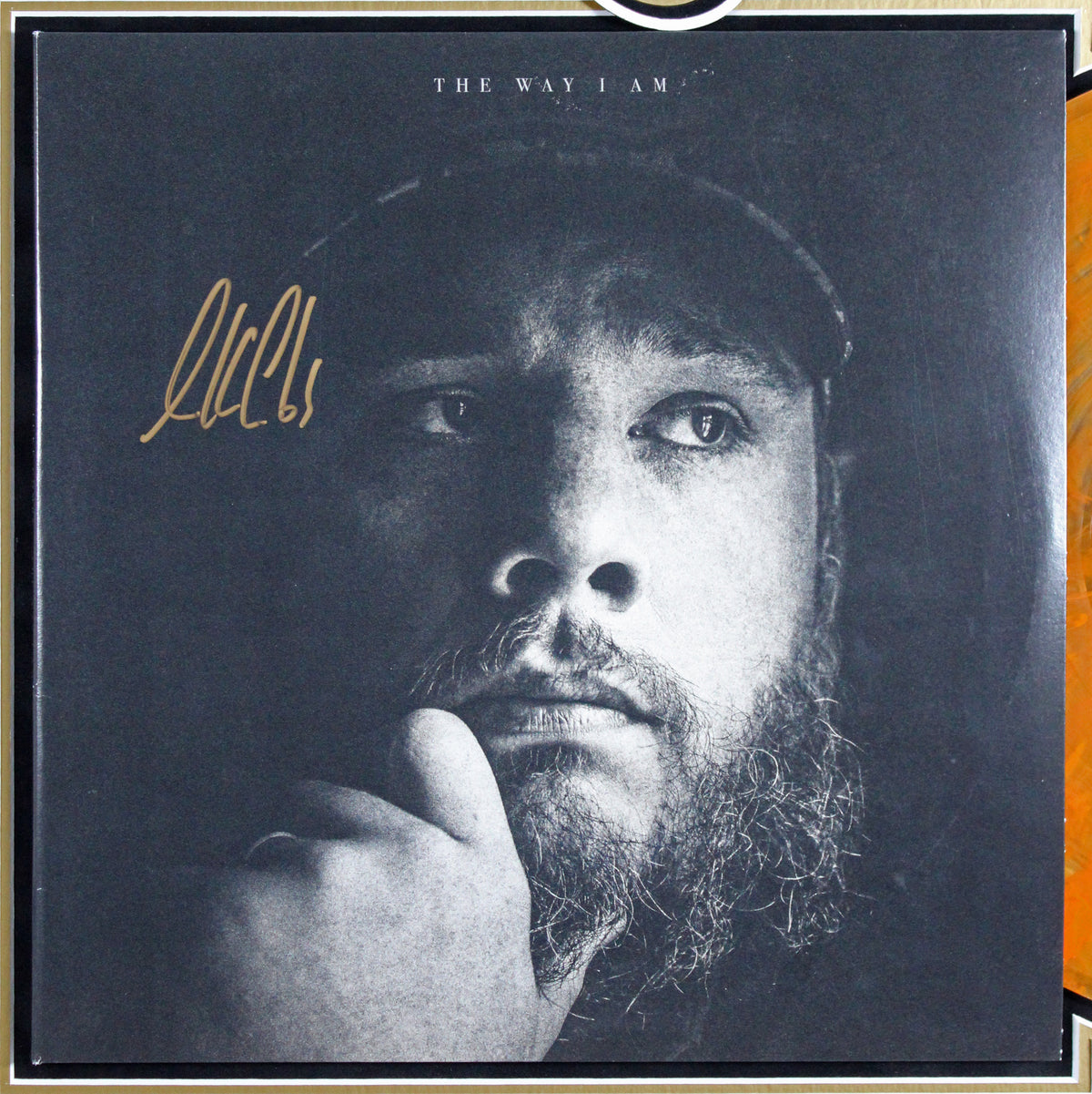 Luke Combs Authentic Signed & Framed The Way I Am Album Cover W/ Vinyl BAS