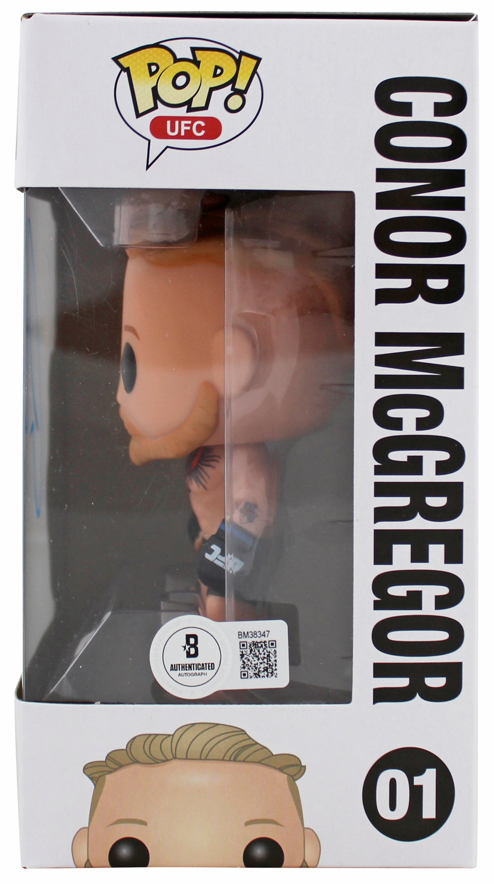 Conor McGregor Authentic Signed UFC #01 Funko Pop Vinyl Figure Autographed BAS