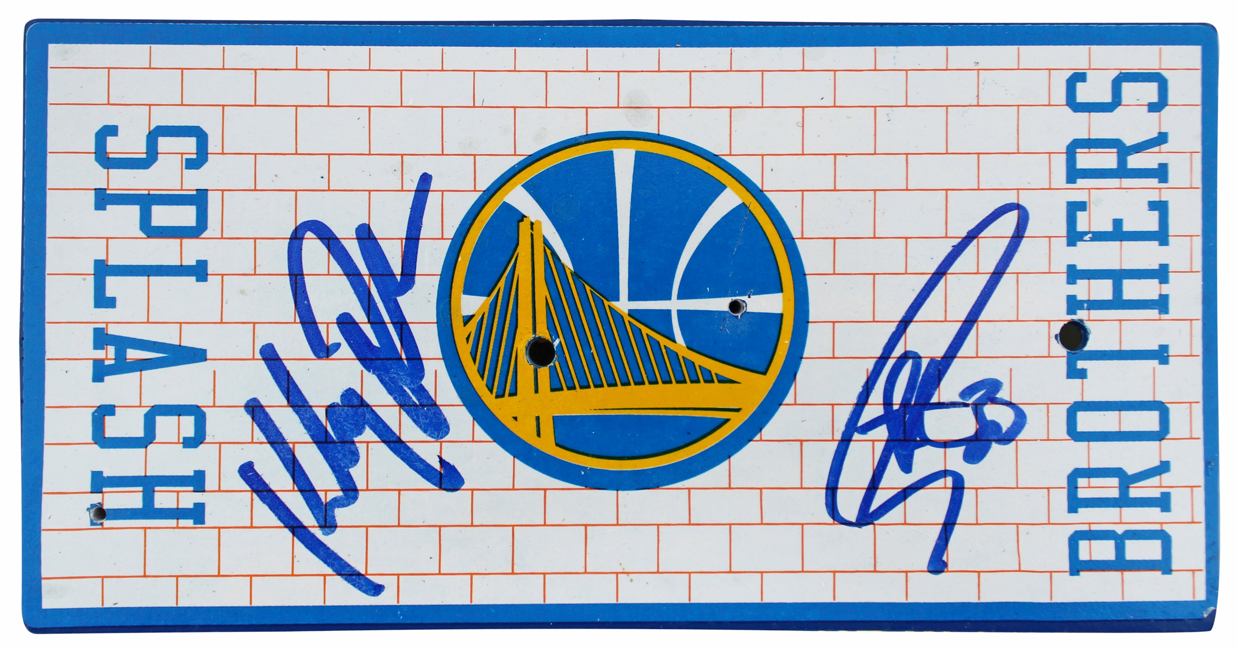 Stephen Curry & Klay Thompson Signed Splash Bros Bobblehead LE #245/252 Fanatics