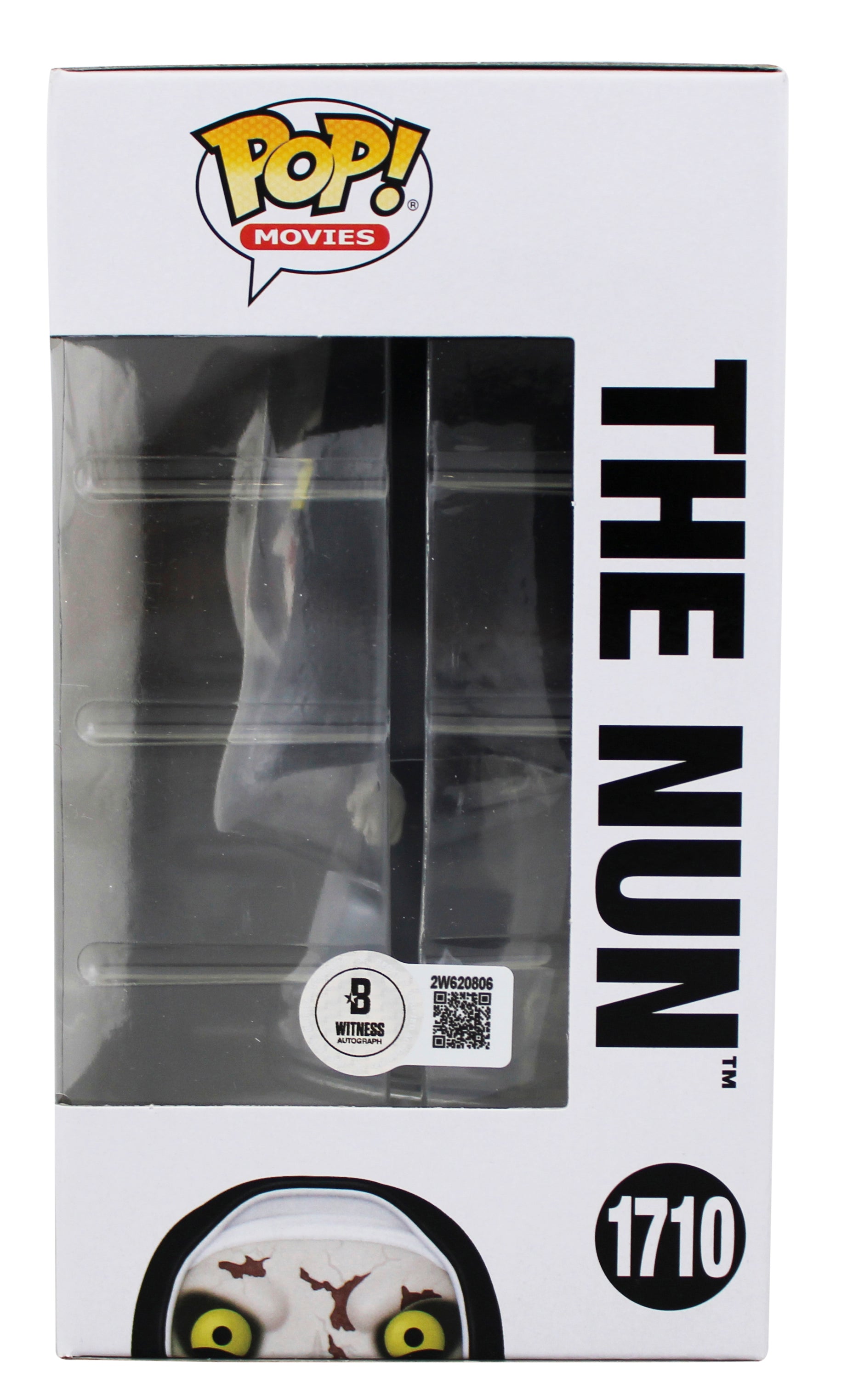 Bonnie Aarons "Valak" Signed The Nun #1710 Funko Pop Vinyl Figure BAS #2W620806