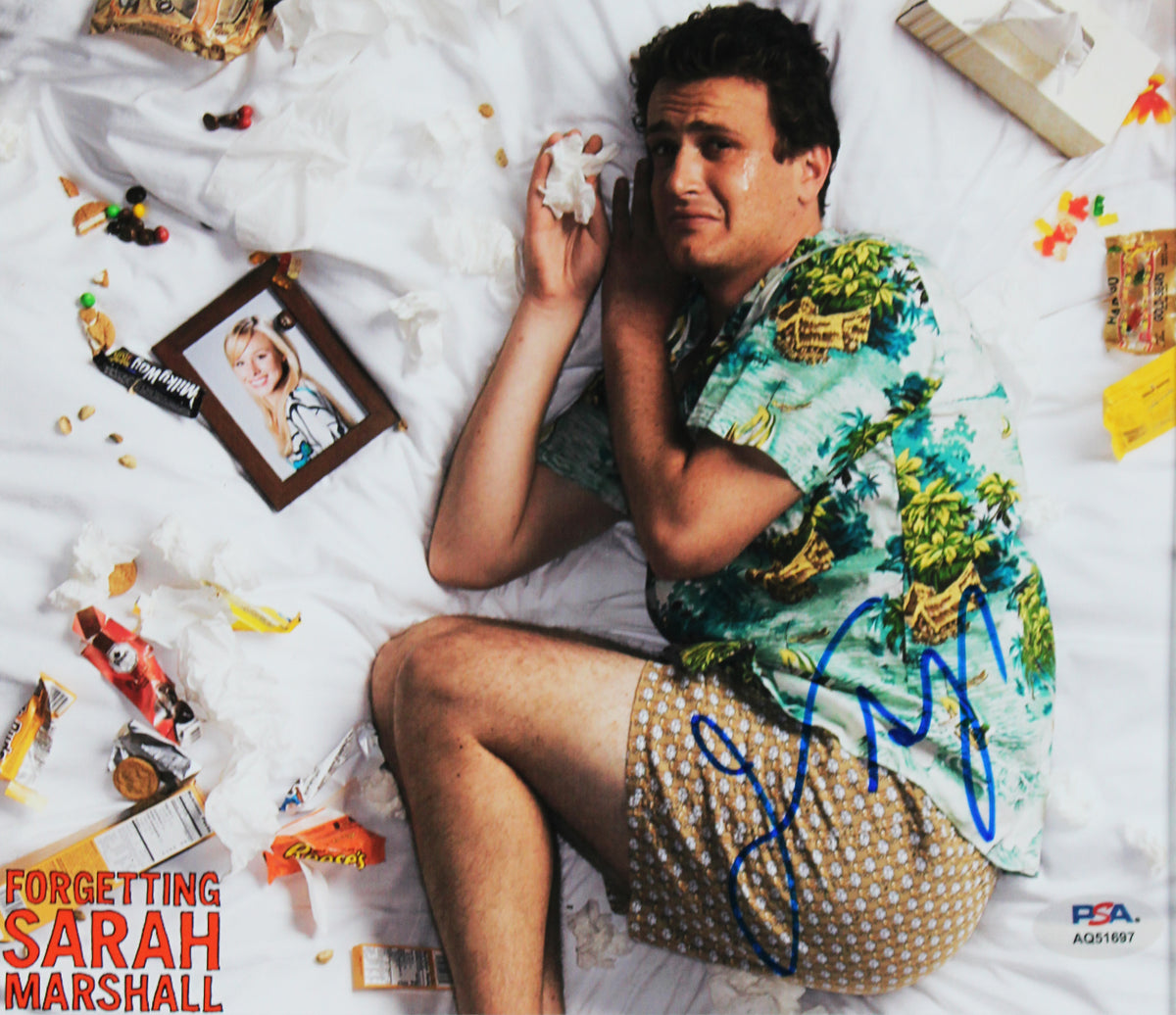 Jason Segel & Mila Kunis Forgetting Sarah Marshall Signed Framed Display PSA/DNA