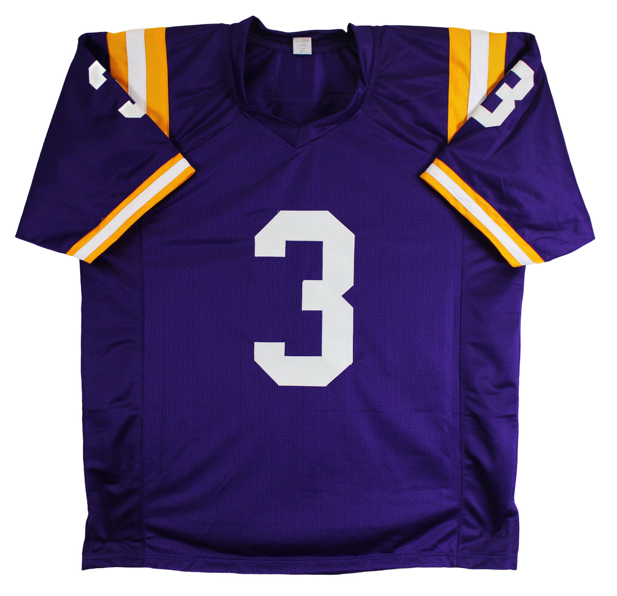 LSU Odell Beckham Jr. Authentic Signed Purple Pro Style Jersey JSA Witness