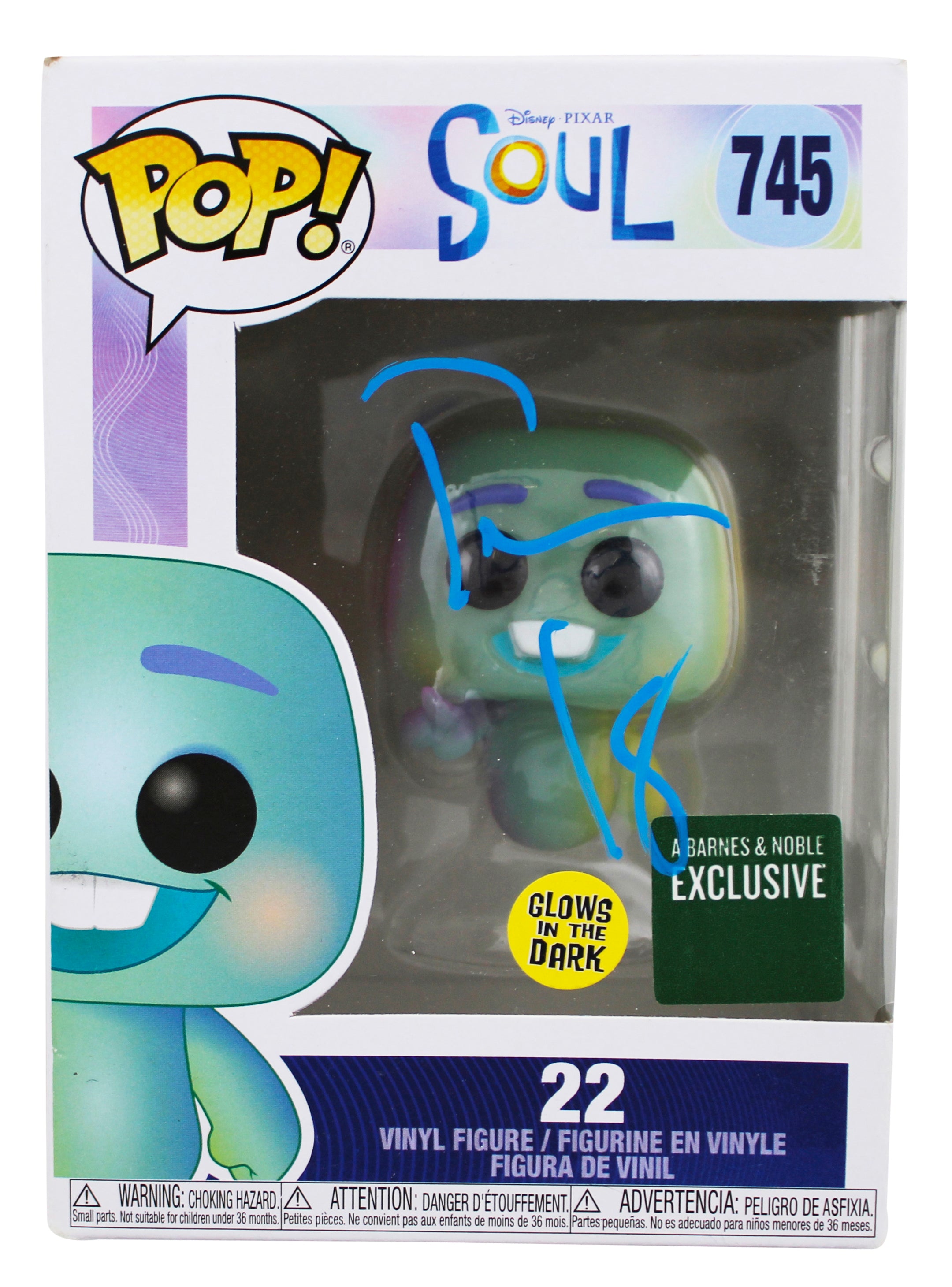 Tina Fey Soul Authentic Signed 22 #745 Funko Pop Vinyl Figure BAS #BU08676