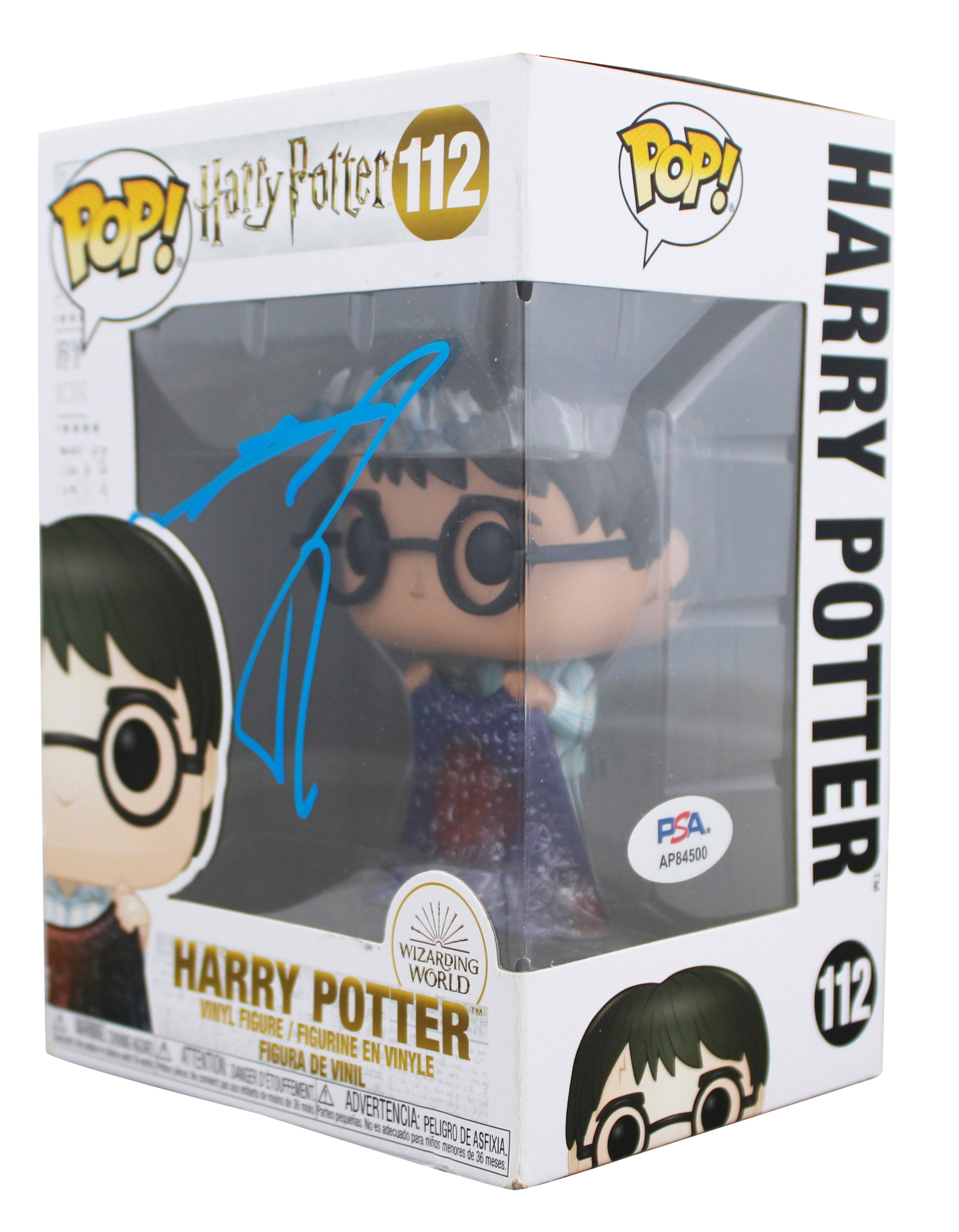 Daniel Radcliffe Harry Potter Signed #112 Funko Pop Vinyl Figure PSA #AP84500