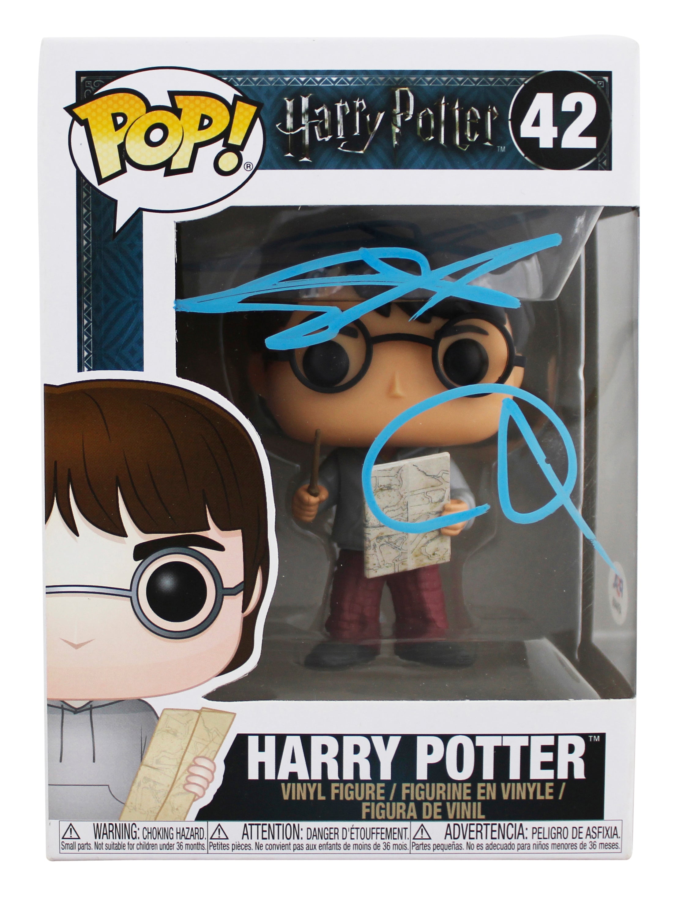 Daniel Radcliffe Harry Potter Signed #42 Funko Pop Vinyl Figure PSA  #AP84495