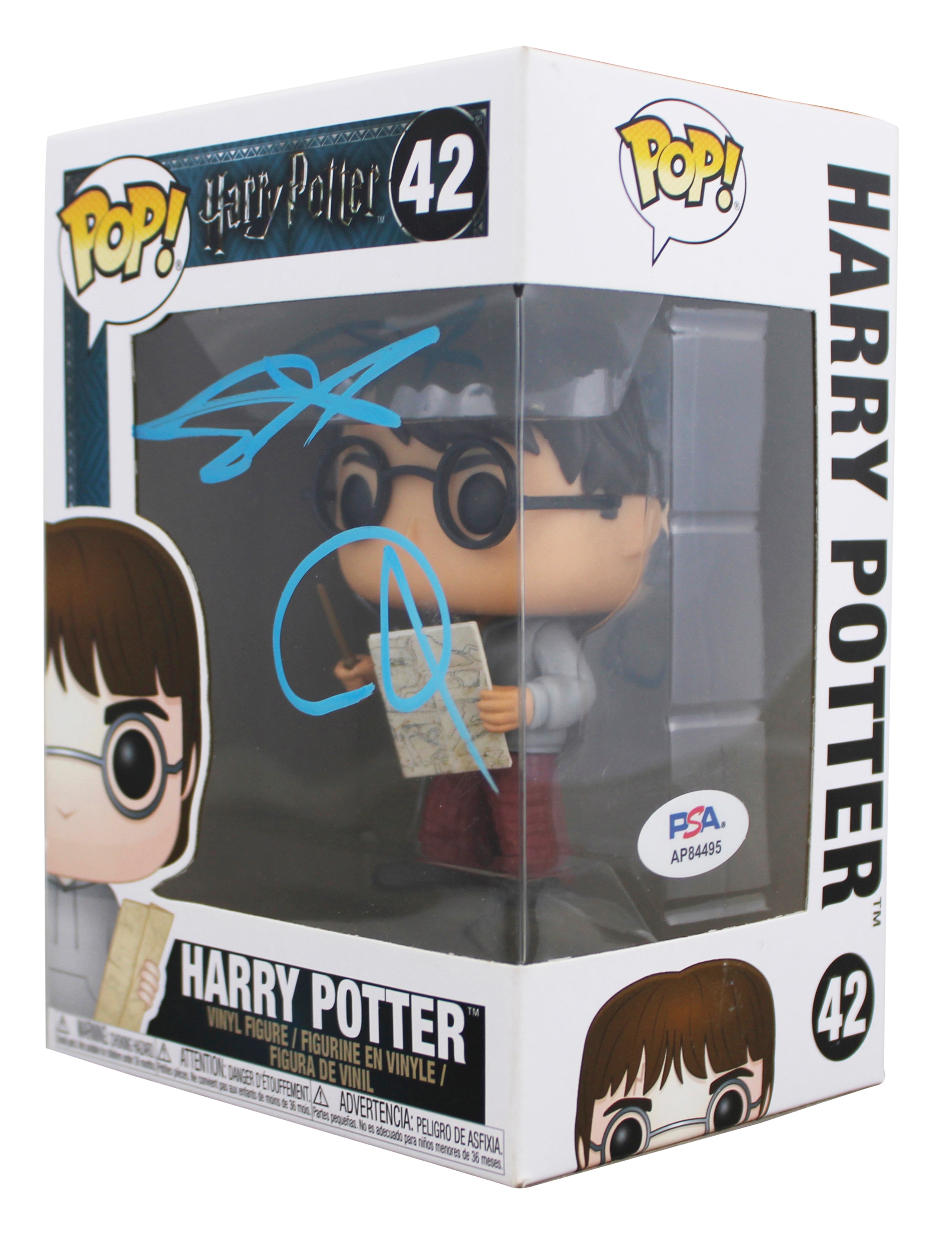 Daniel Radcliffe Harry Potter Signed #42 Funko Pop Vinyl Figure PSA  #AP84495