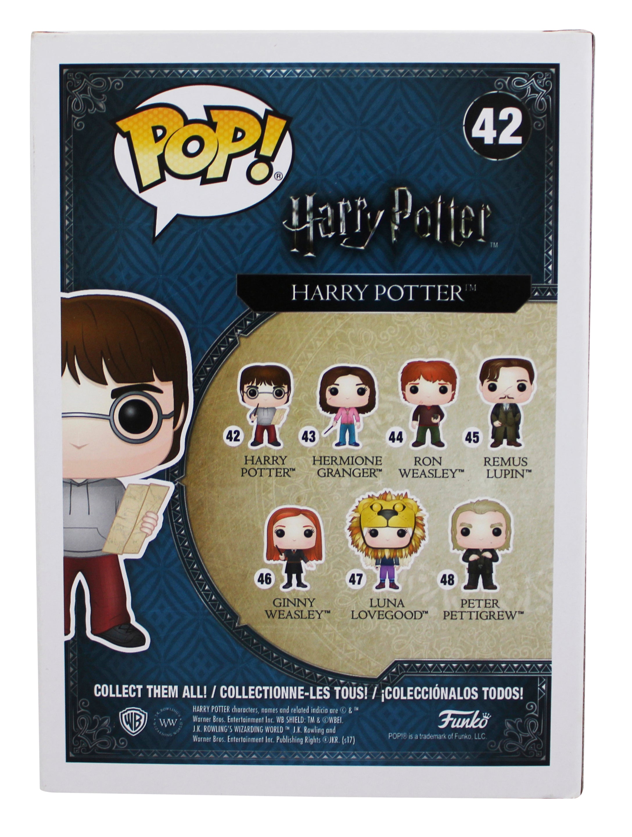 Daniel Radcliffe Harry Potter Signed #42 Funko Pop Vinyl Figure PSA  #AP84495