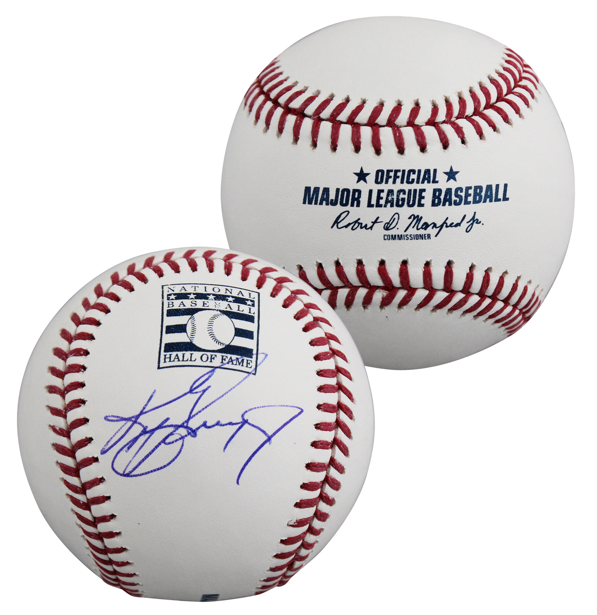 Mariners Ken Griffey Jr. Authentic Signed HOF Logo Oml Baseball BAS #BY103706
