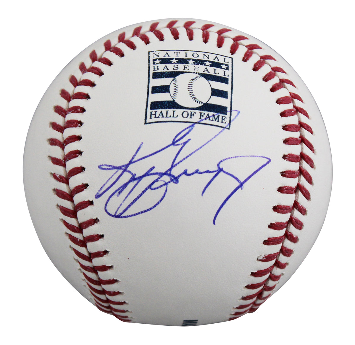 Mariners Ken Griffey Jr. Authentic Signed HOF Logo Oml Baseball BAS #BY103706