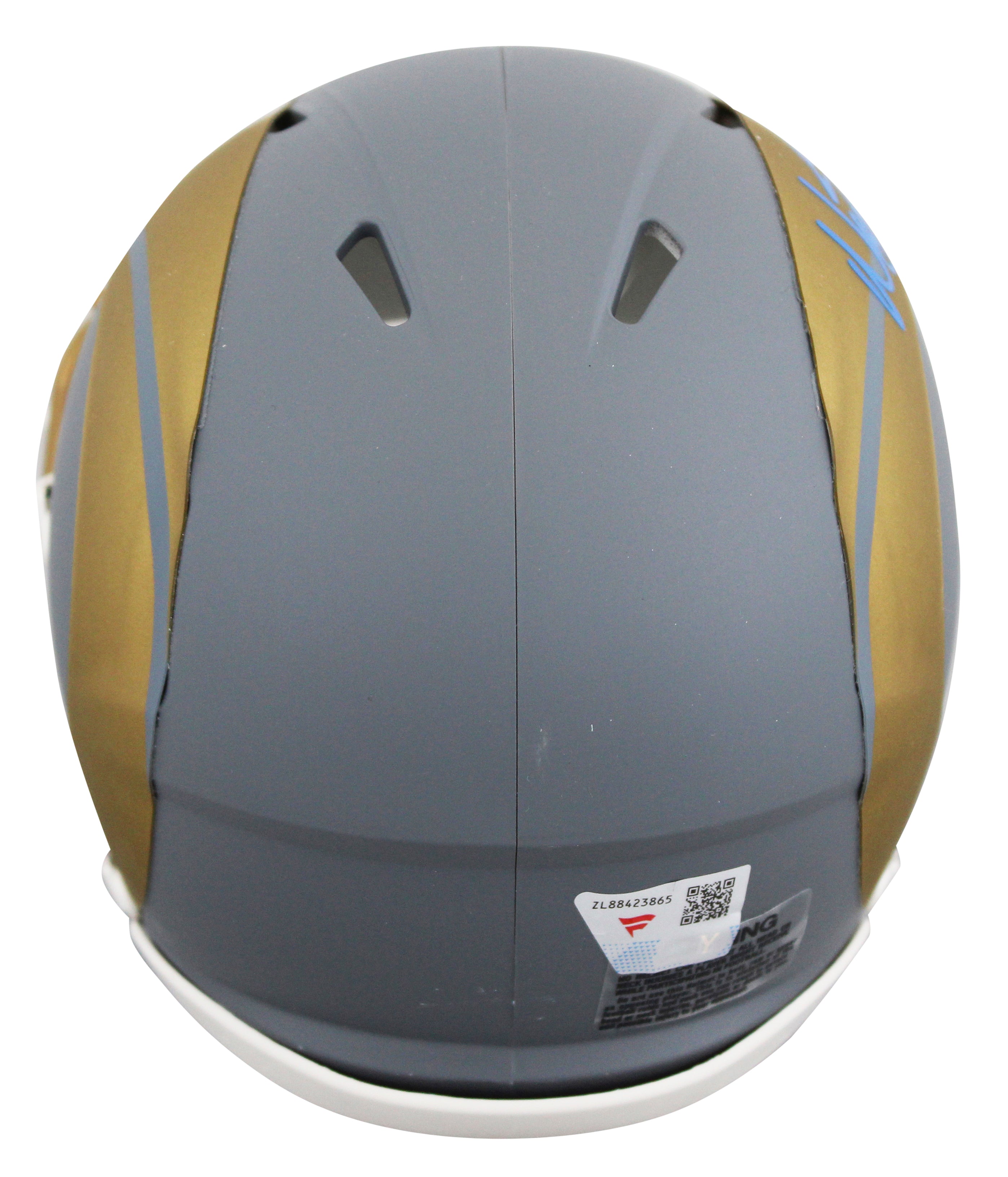 Rams Matthew Stafford Authentic Signed Slate Speed Mini Helmet W/ Case Fanatics