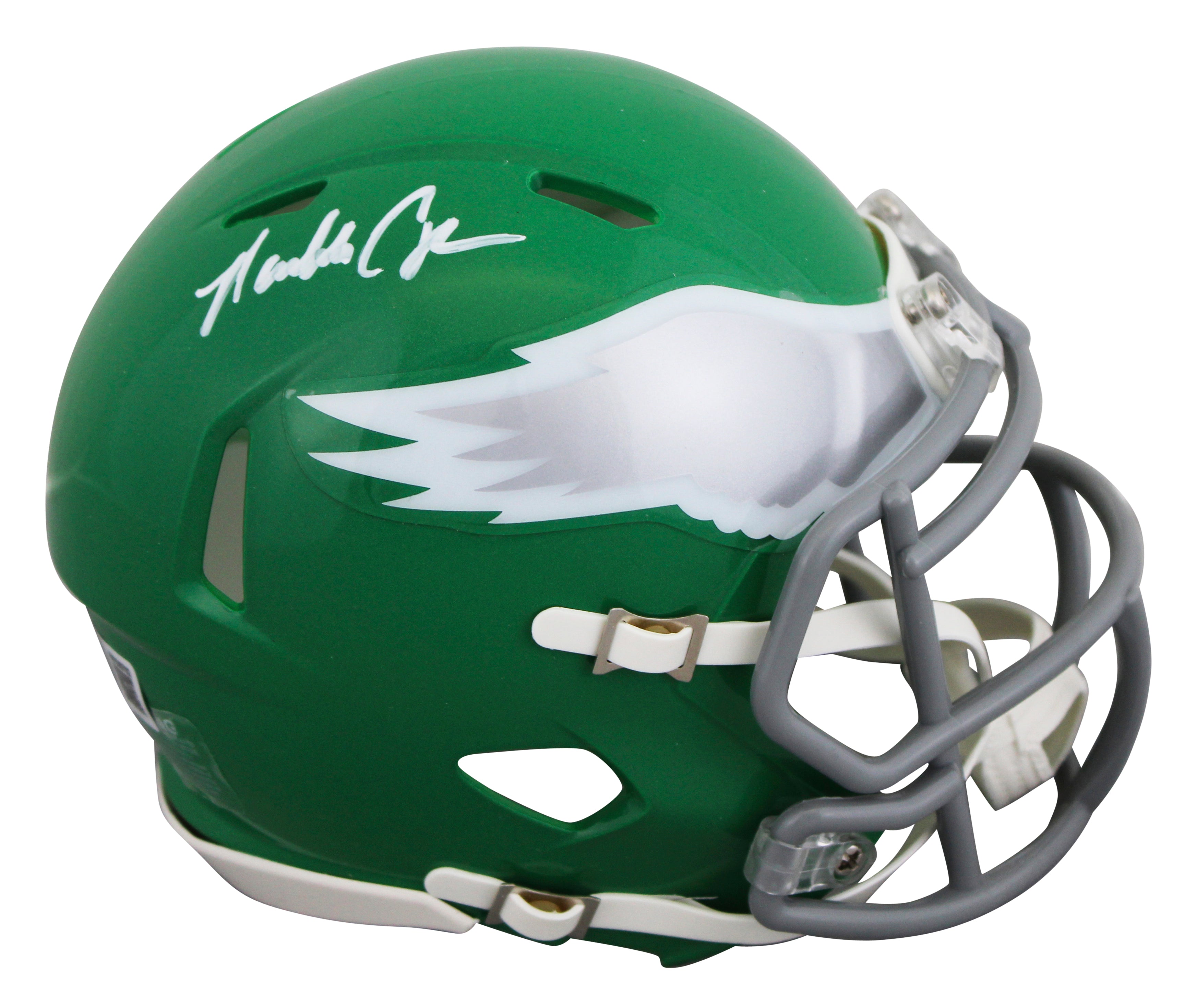 Eagles Randall Cunningham Signed 2023 On-Field Alt Speed Mini Helmet BAS Witness HOLIDAY DOORBUSTER
