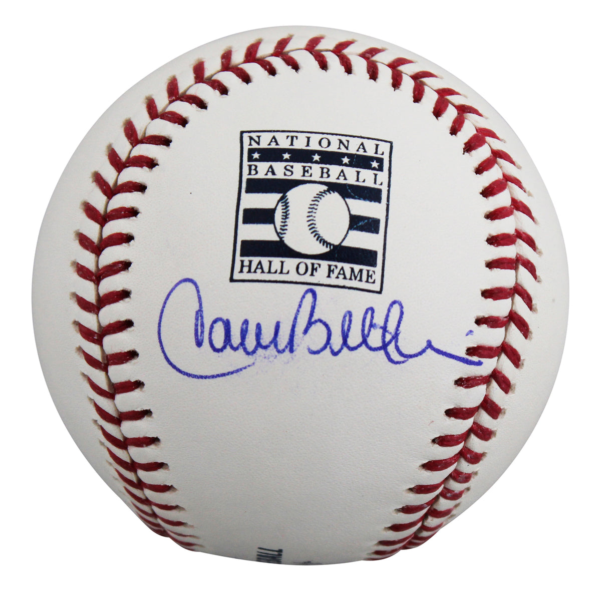 Mets Carlos Beltran Signed Hall OF Fame Logo Oml Baseball BAS #BY103701