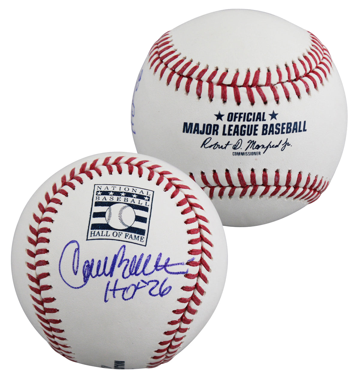 Mets Carlos Beltran "HOF 26" Signed Hall OF Fame Logo Oml Baseball BAS #BY103711