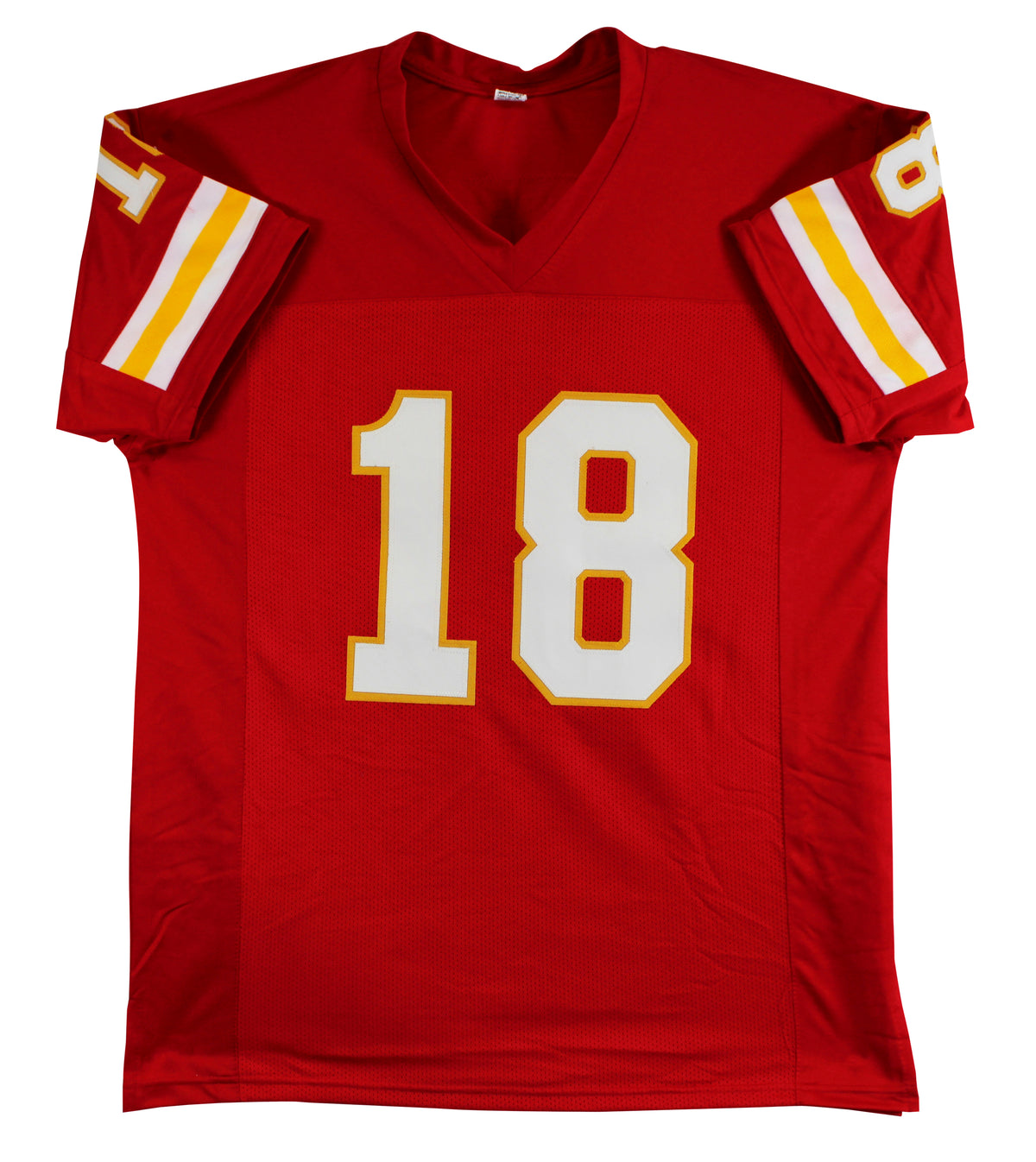 Emmitt Thomas HOF "2008" Authentic Signed Red Pro Style Jersey BAS Witnessed
