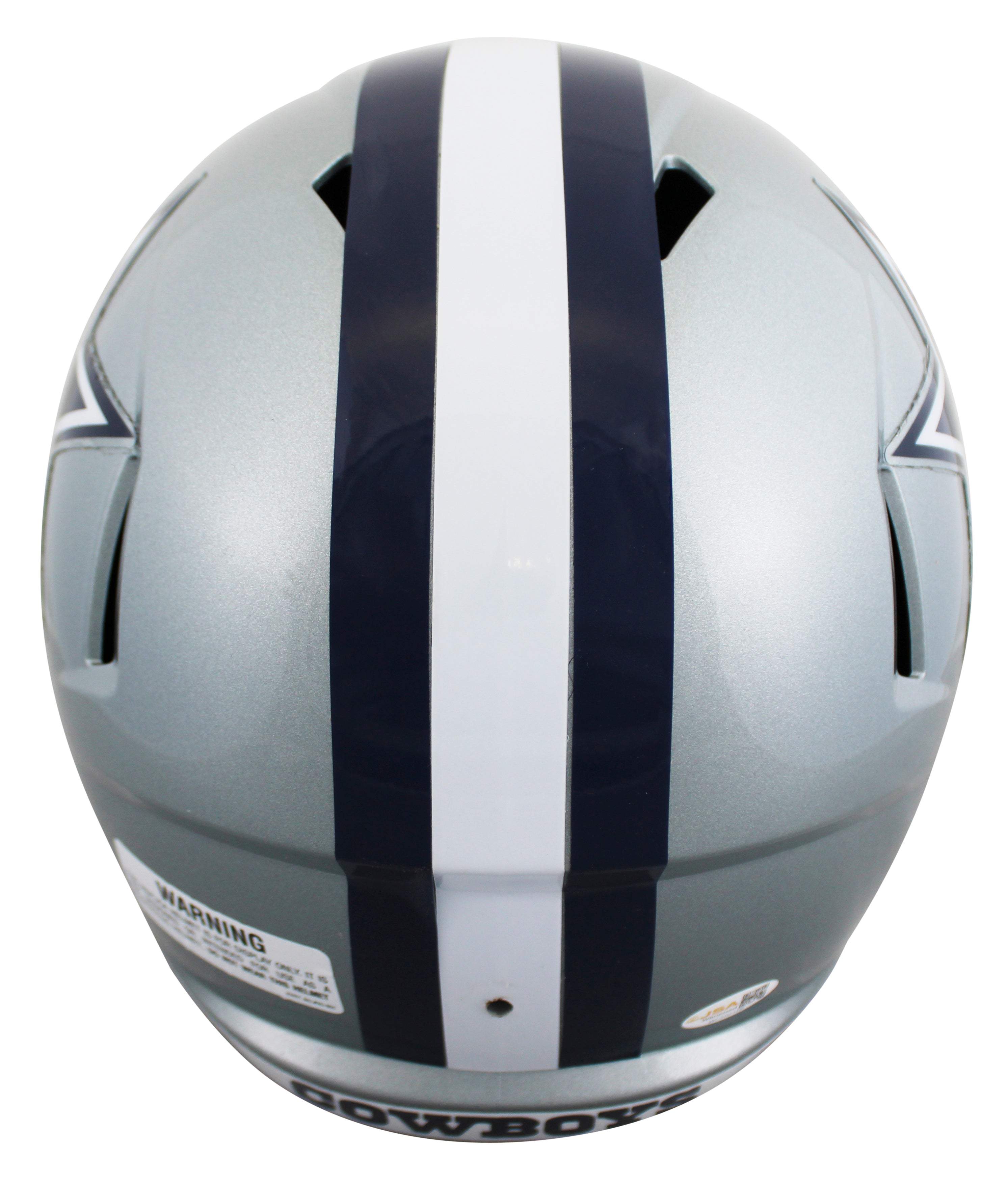 Cowboys George Pickens Signed Full Size Speed Rep Helmet W/ Case JSA Witness