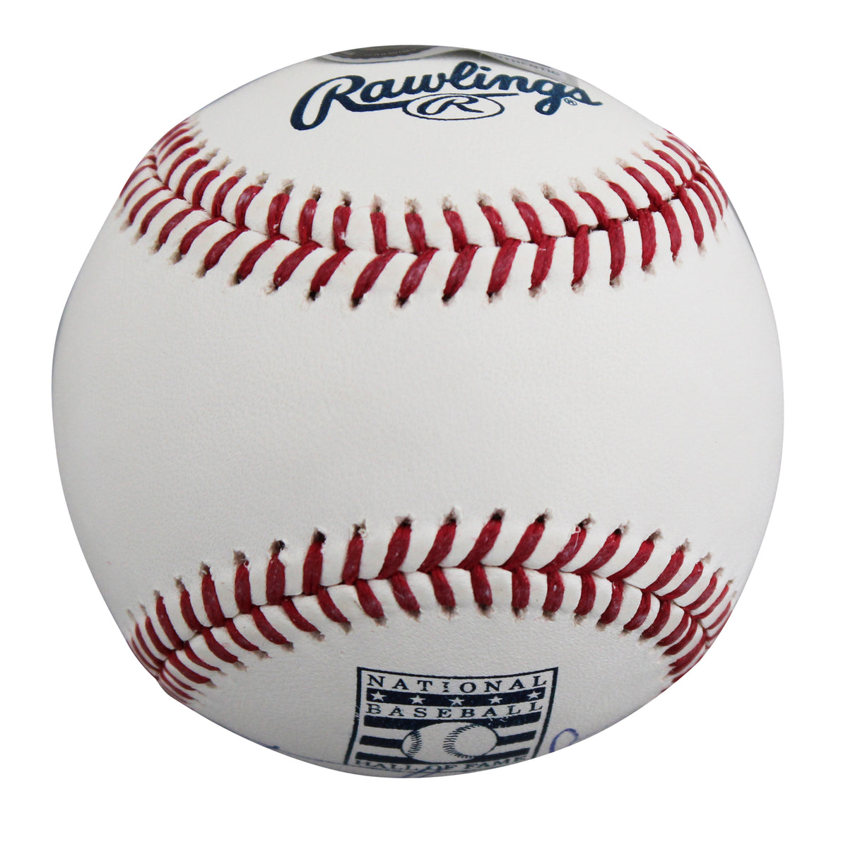 Guardians Tom Hamilton "HOF 25" Signed HOF Logo Oml Baseball BAS #BY103715