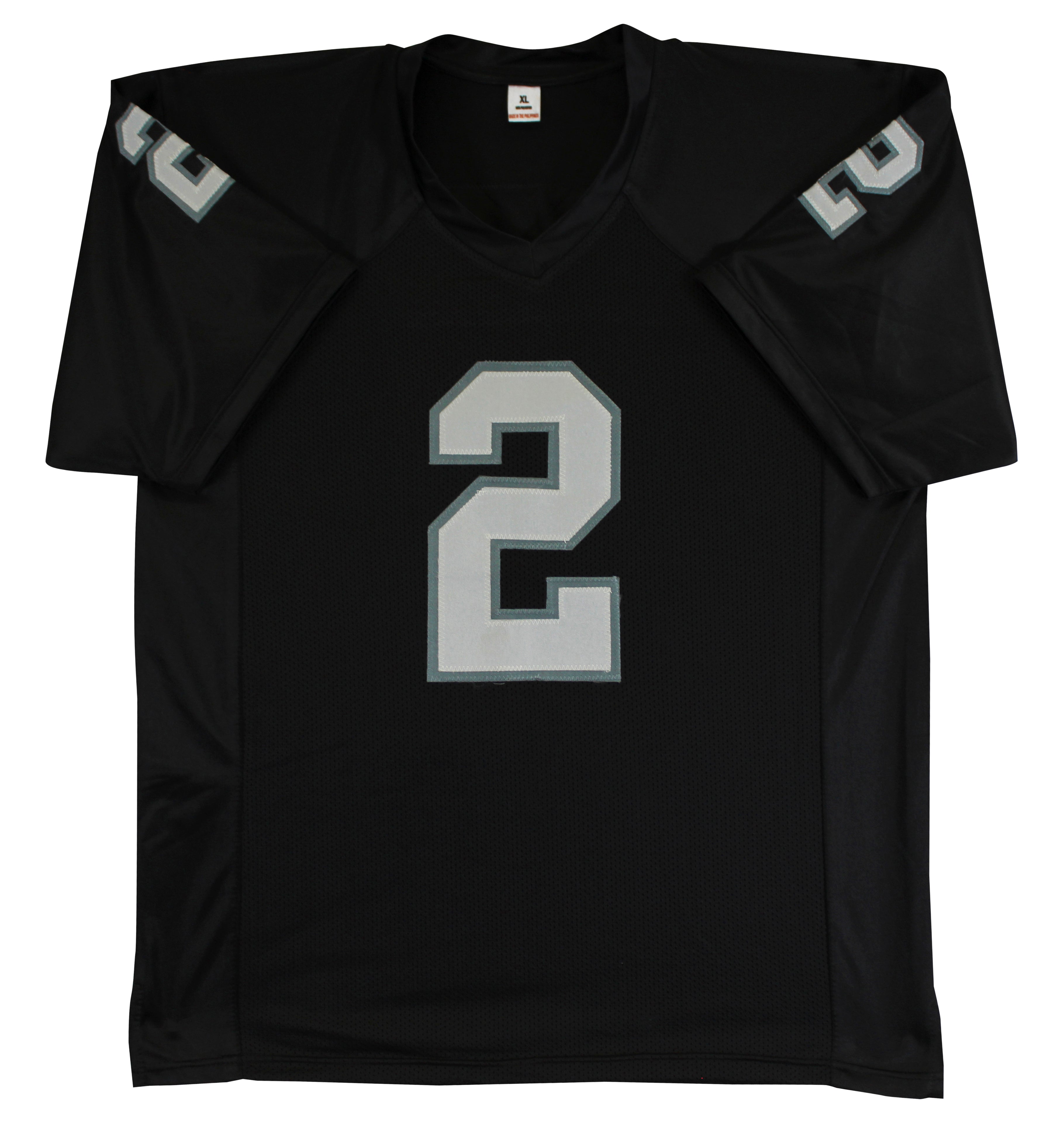 Ashton Jeanty Authentic Signed Black Pro Style Jersey Autographed BAS Witness 2