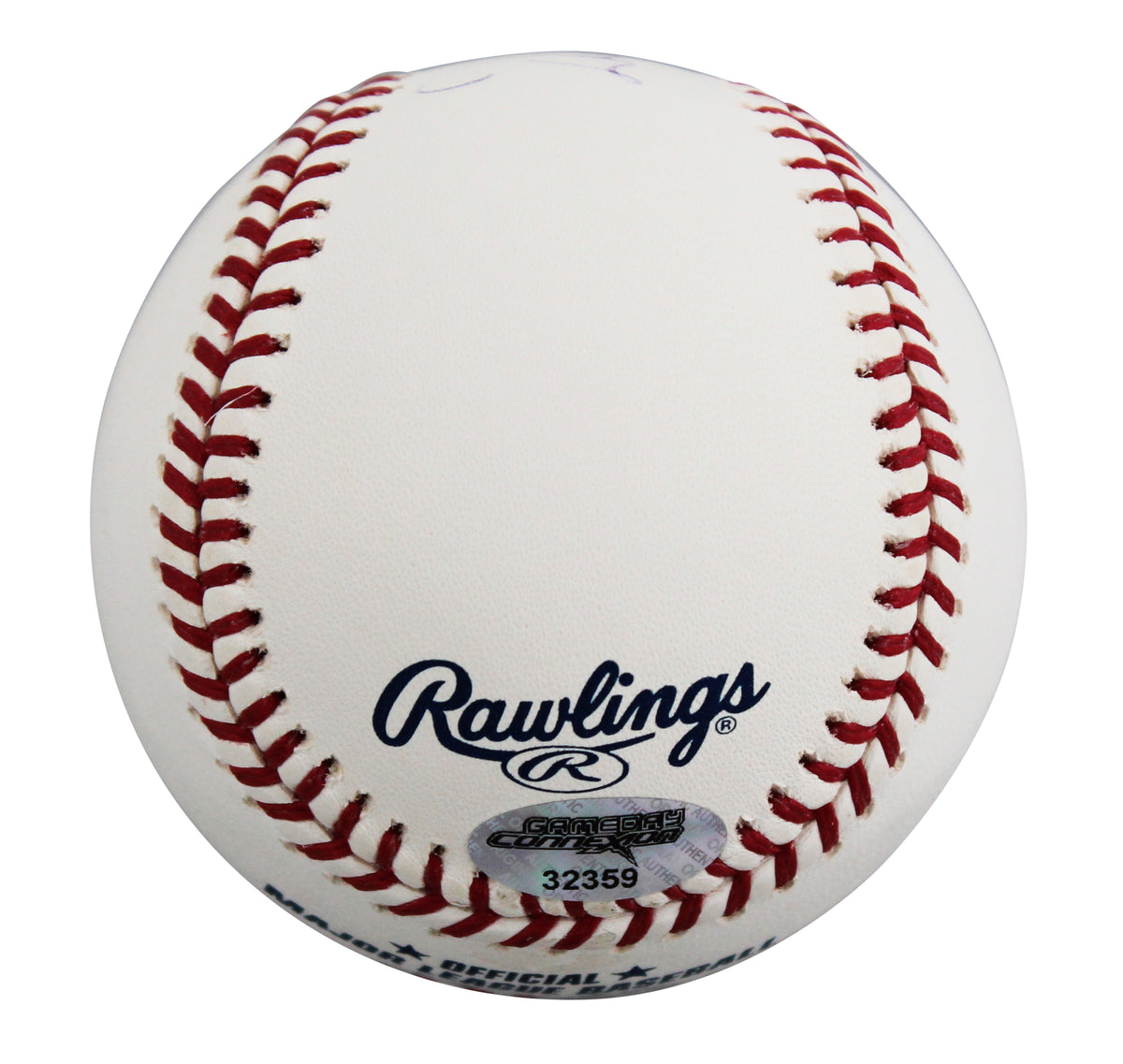 Rangers Derek Holland Authentic Signed Allen Selig OML Baseball BAS #BY031106